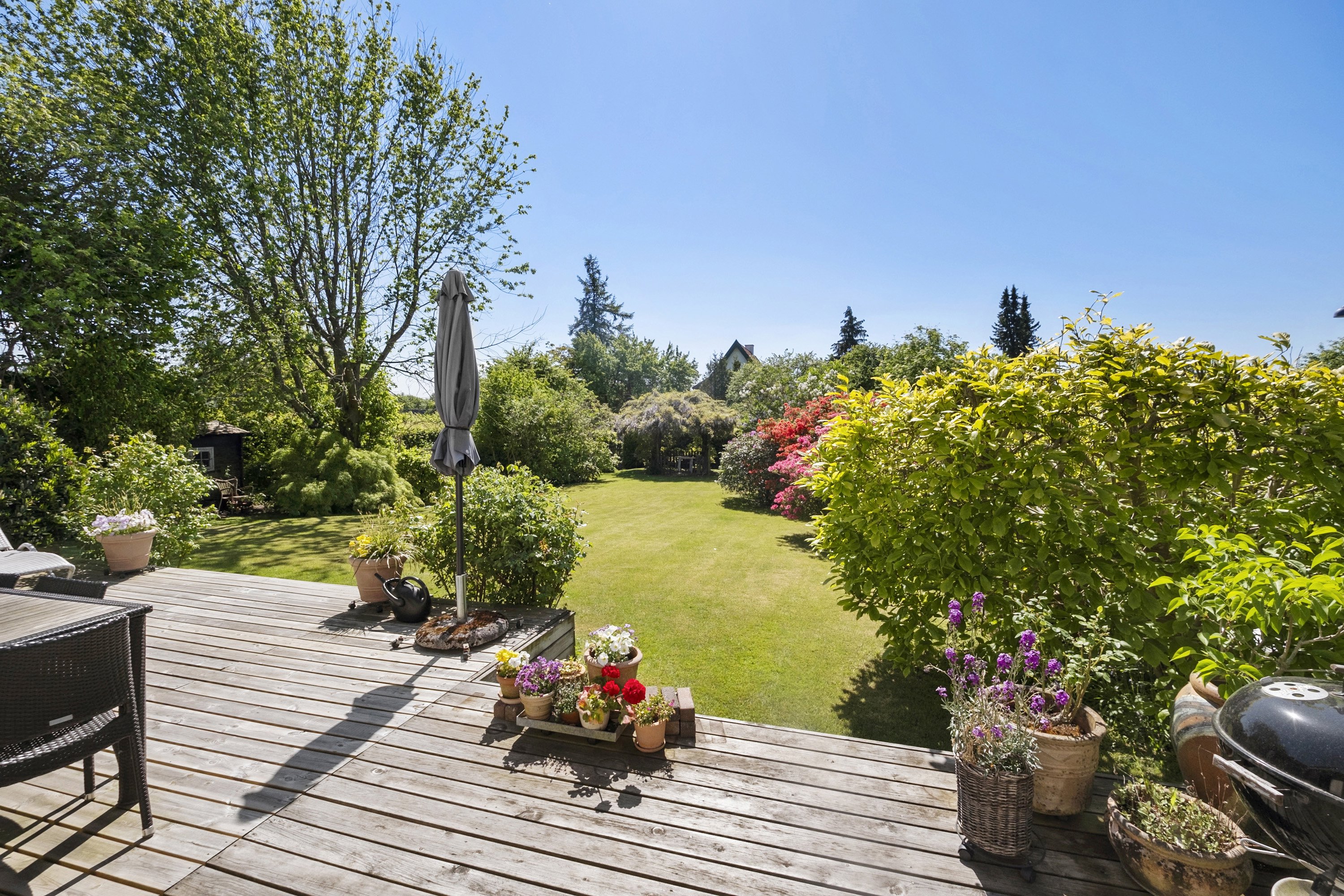 Fremhævet have billede i fuldskærmstilstand. Billede af Rudemarken 47, 2840 Holte