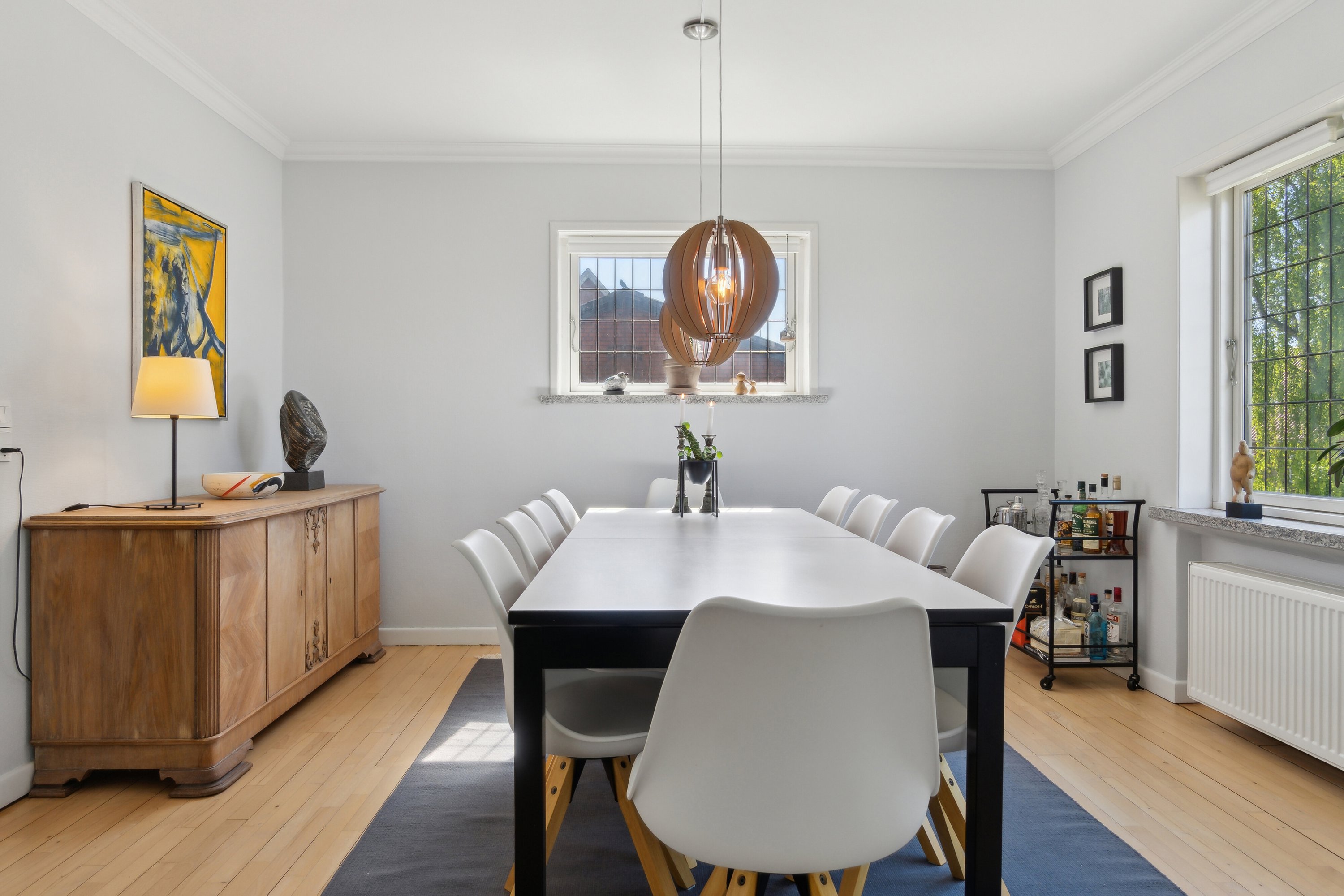 Fremhævet spisestue billede i fuldskærmstilstand. Billede af Byvangen 3, 7700 Thisted