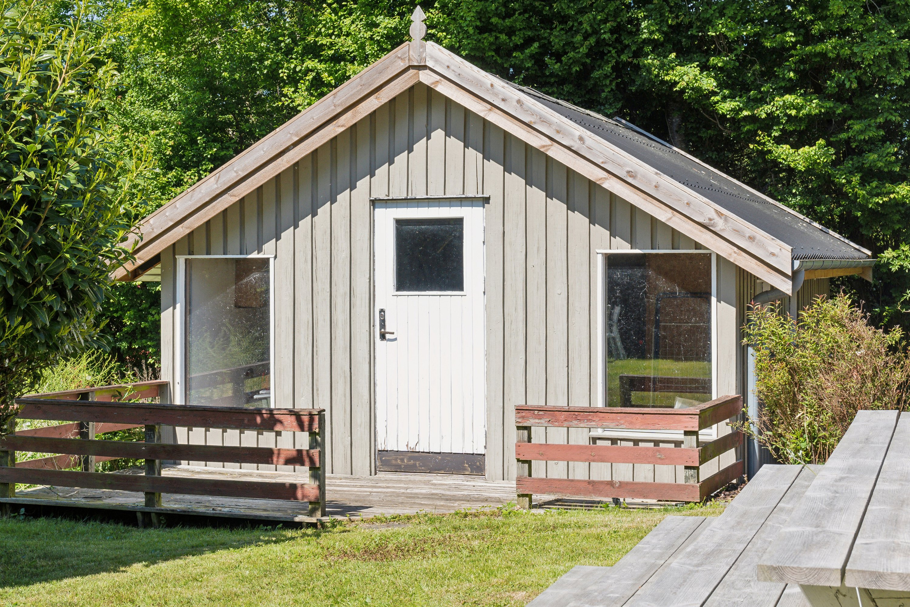 Fremhævet set fra haven billede i fuldskærmstilstand. Billede af Skadevænget 79, Vellerup, 4050 Skibby