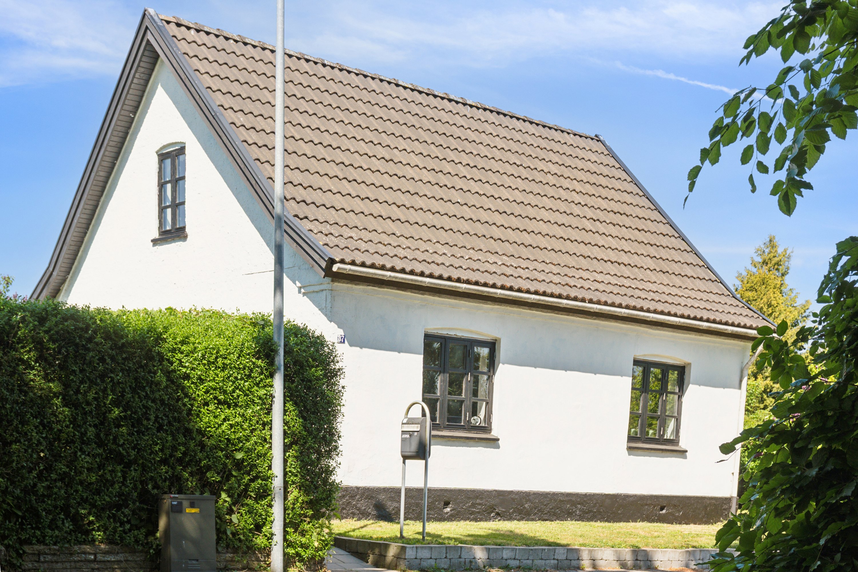 Fremhævet gavl billede i fuldskærmstilstand. Billede af Nørreås 37, 4200 Slagelse