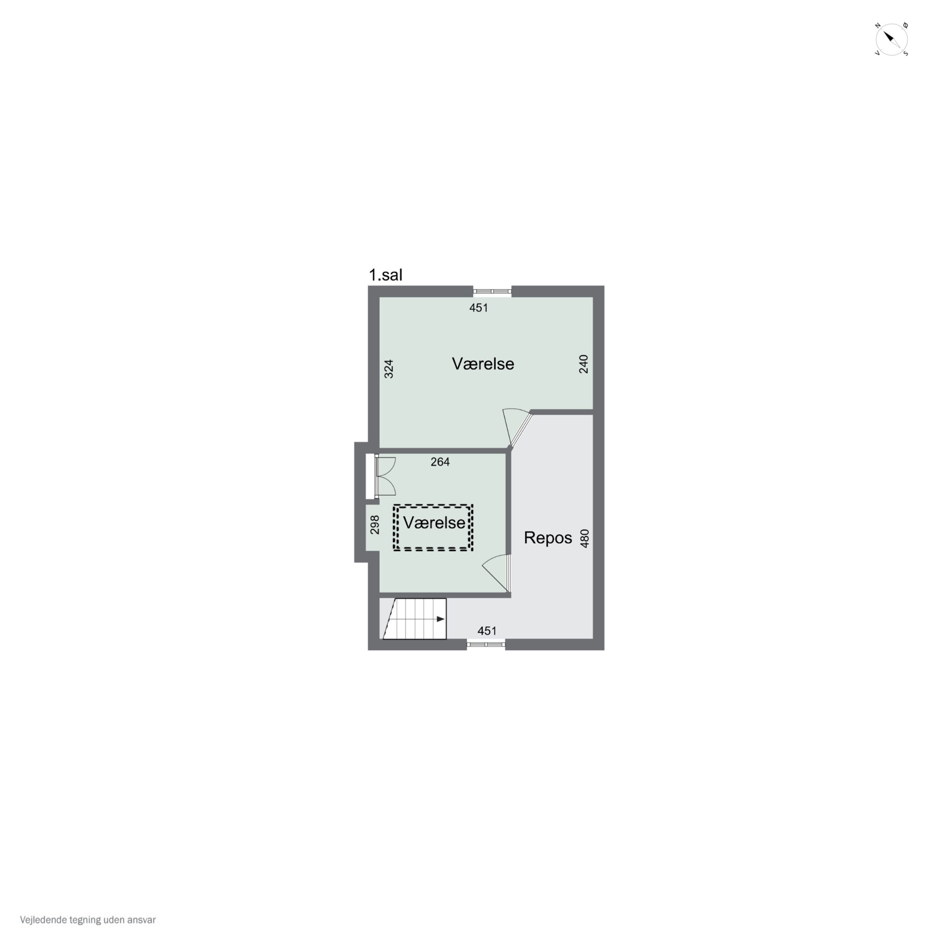 Plantegninger billede af Nørreås 37, 4200 Slagelse