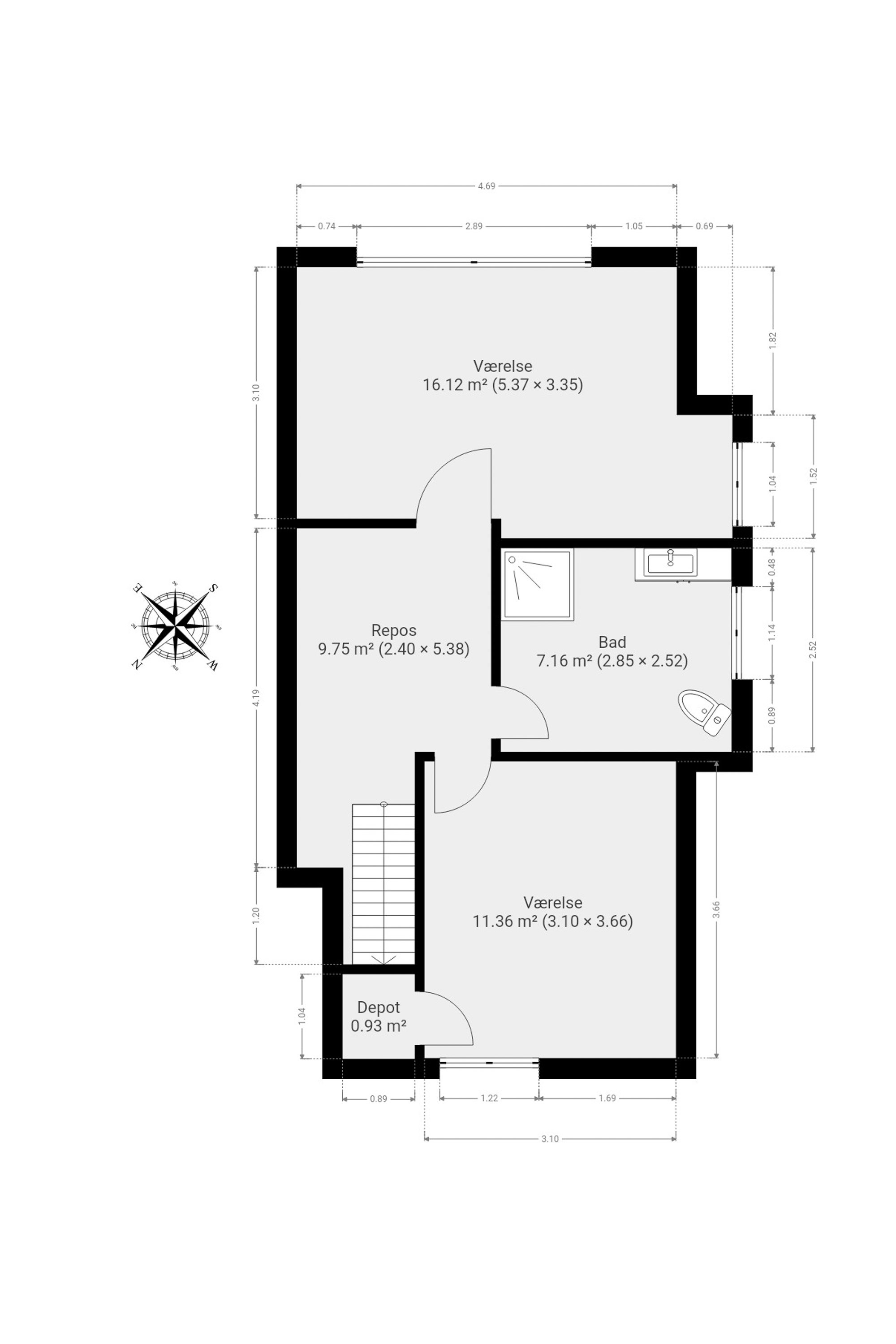 Plantegninger billede af Strandparken 11, Faldsled, 5642 Millinge