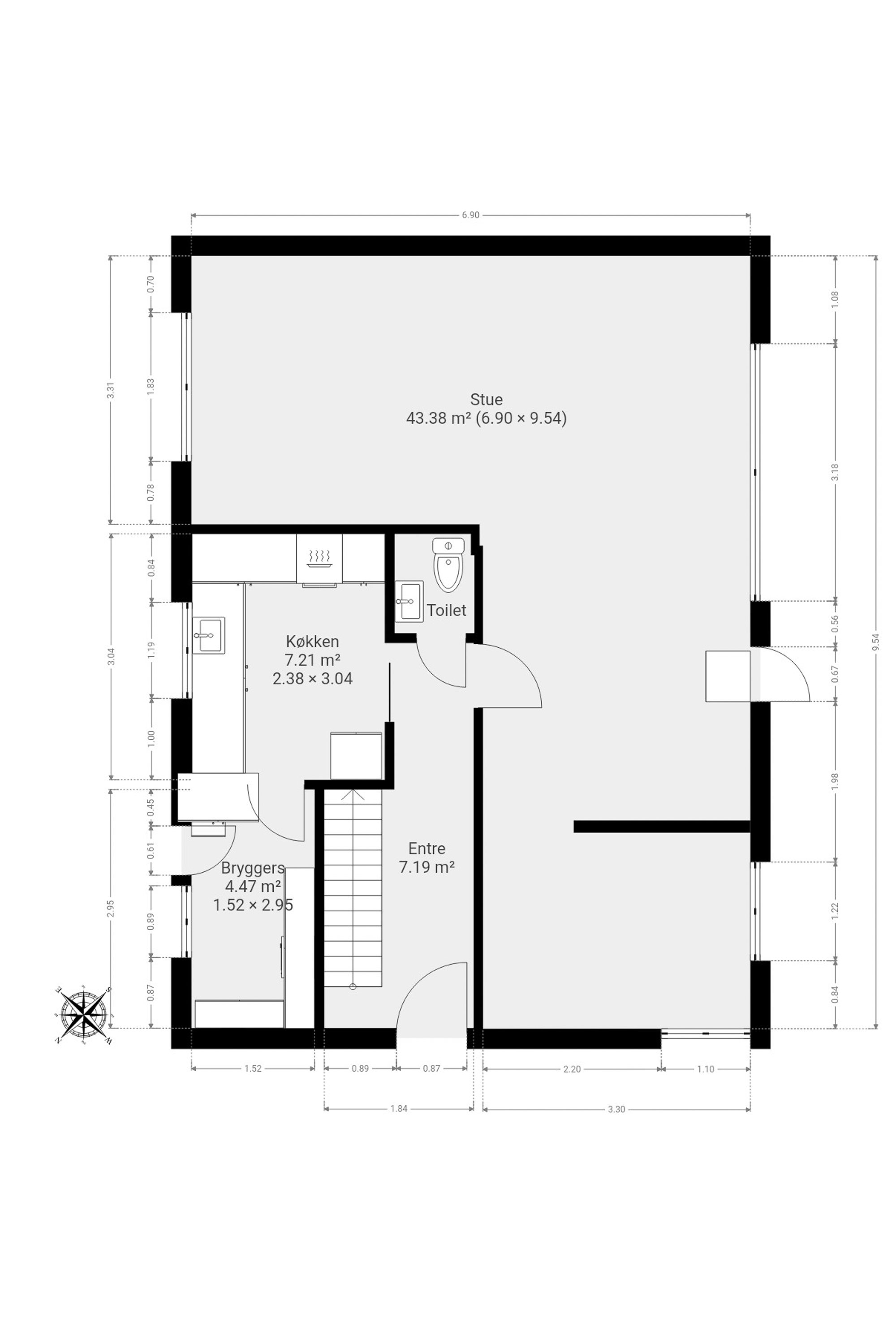 Plantegninger billede af Strandparken 11, Faldsled, 5642 Millinge