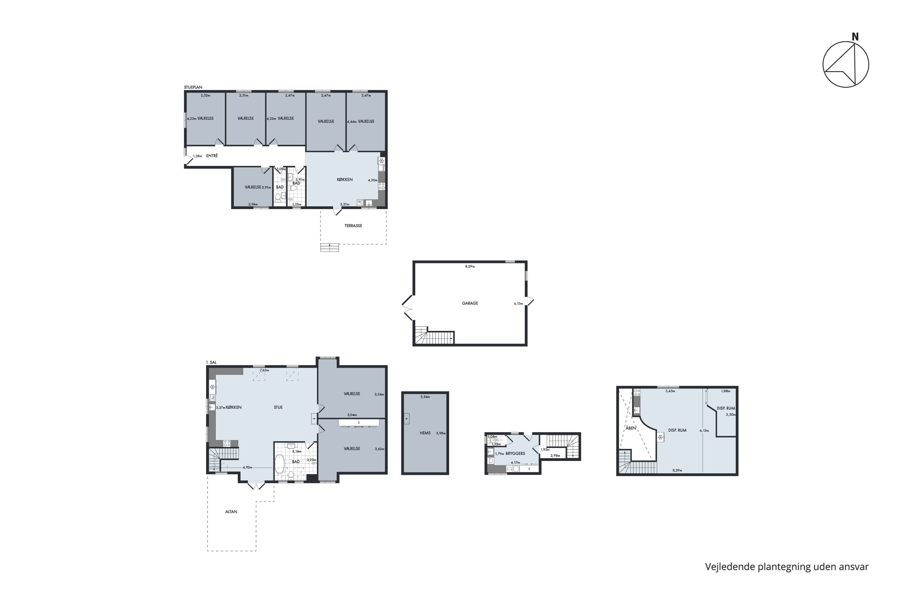 Plantegninger billede af Dronningensgade 6, 8900 Randers C