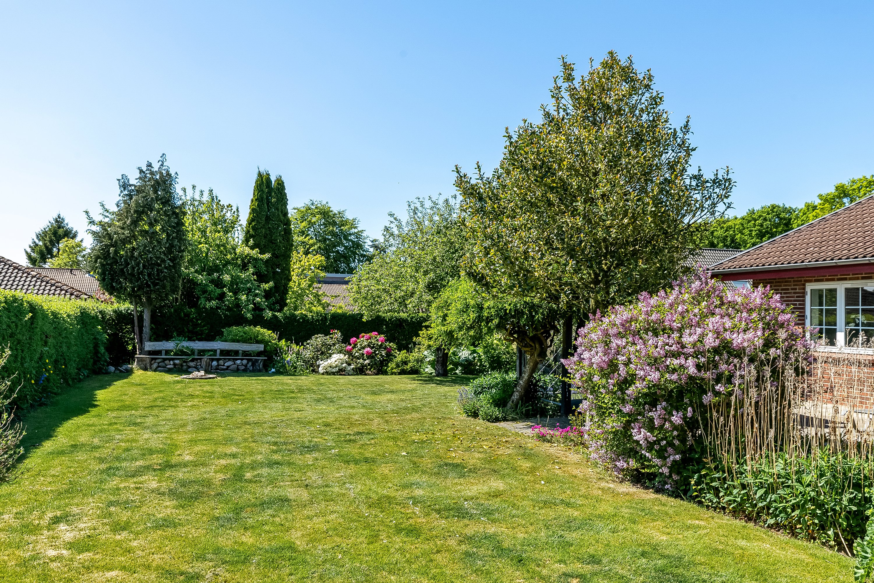 Fremhævet have billede i fuldskærmstilstand. Billede af Tyttebærvænget 11, Vonsild, 6000 Kolding