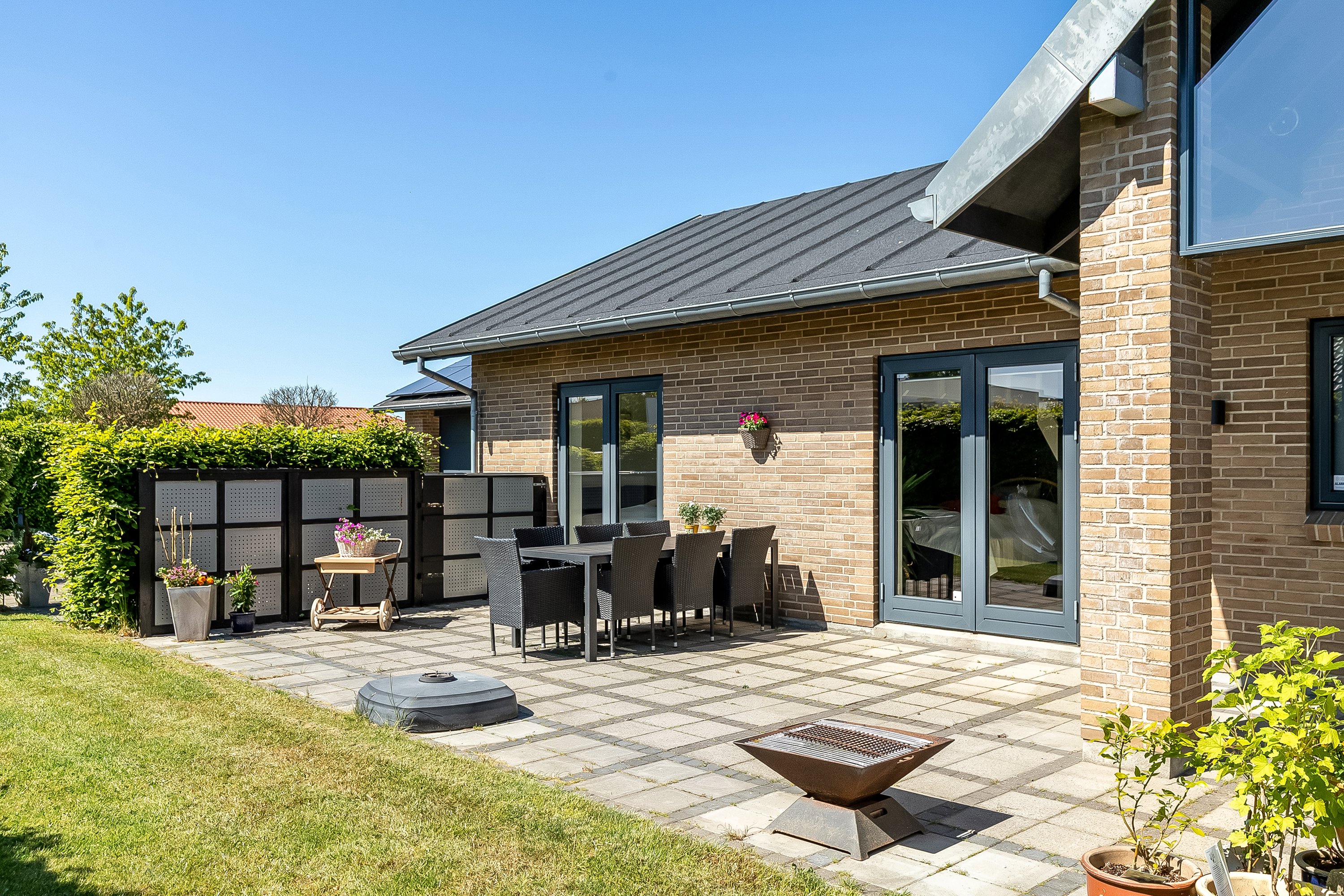 Fremhævet terrasse billede i fuldskærmstilstand. Billede af Goldbæk Alle 23, Dalby, 6000 Kolding