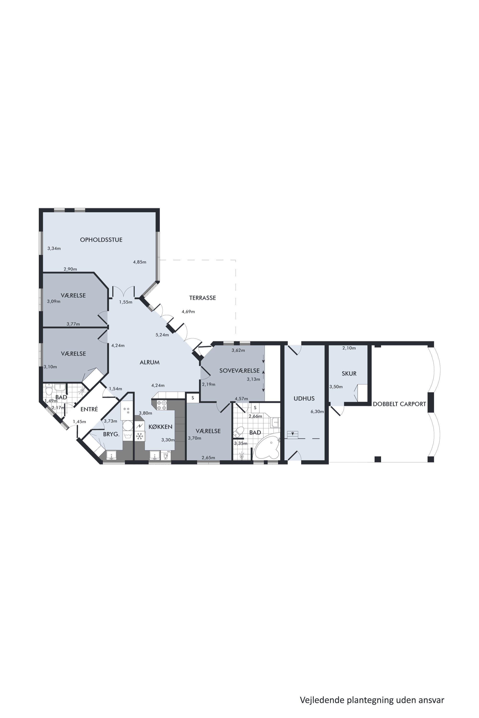 Plantegninger billede af Hjortespringet 6, 8850 Bjerringbro