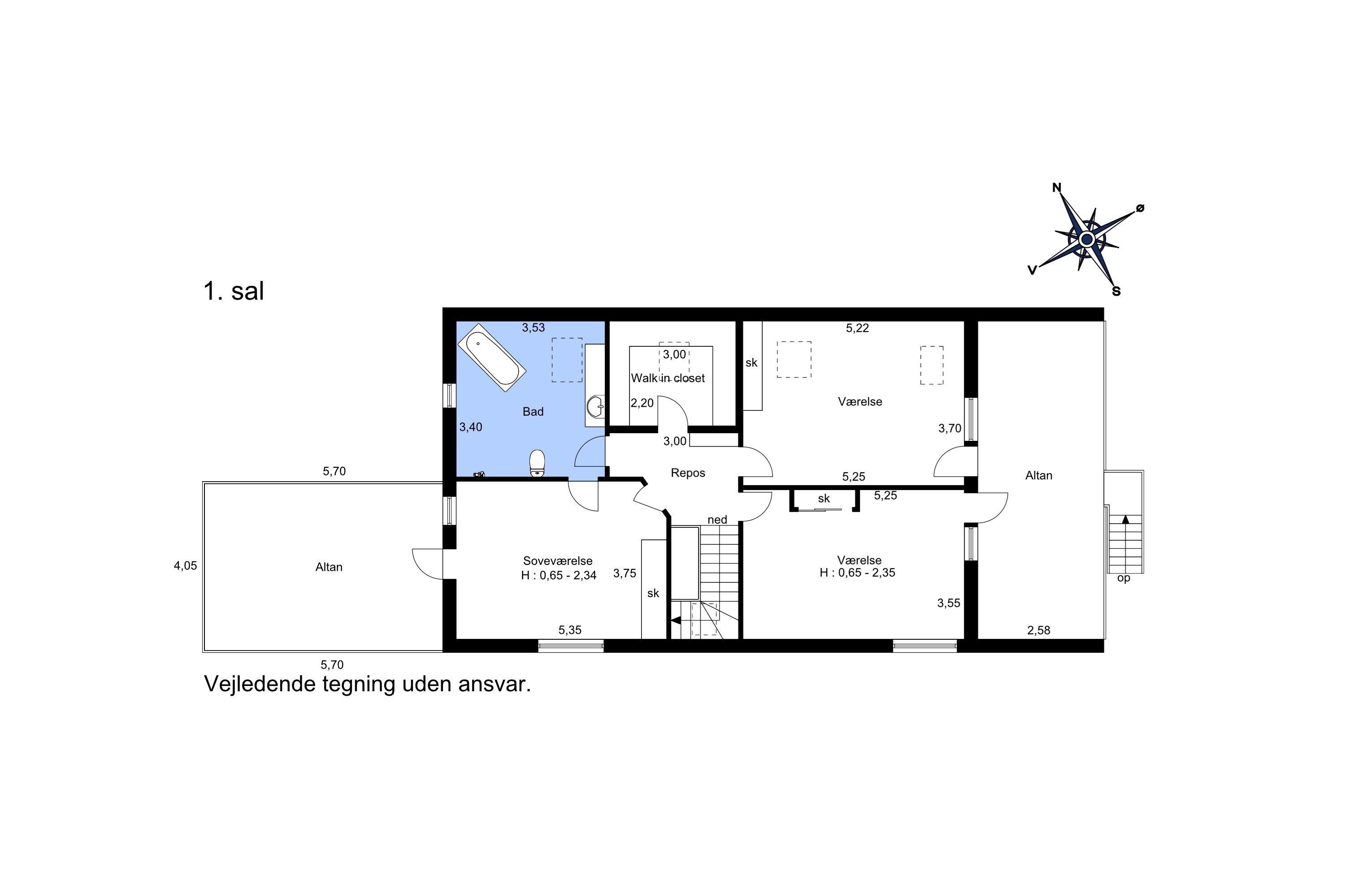 Plantegninger billede af Klokkens Kvarter 120, Holluf Pile, 5220 Odense SØ