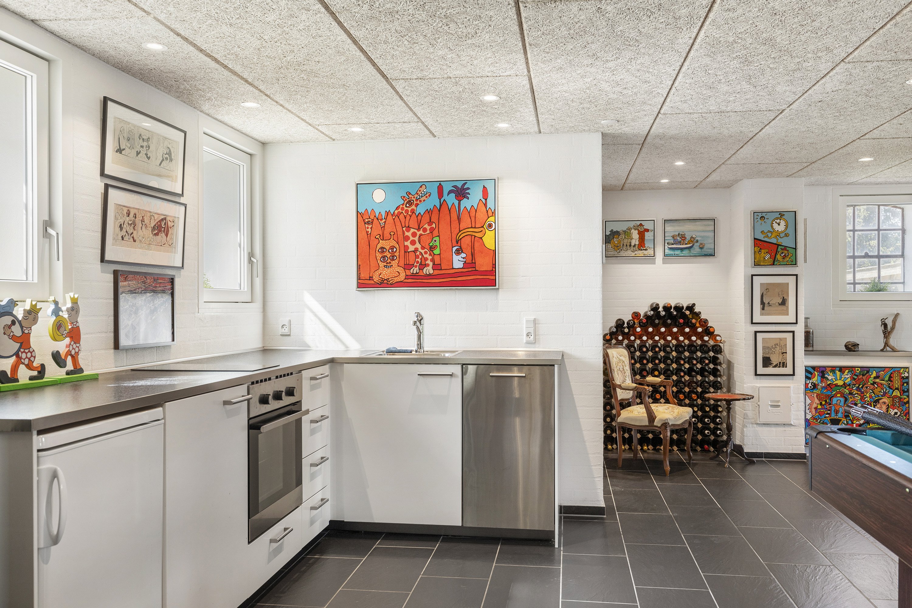 Fremhævet køkken billede i fuldskærmstilstand. Billede af Industrivej 47, 9600 Aars