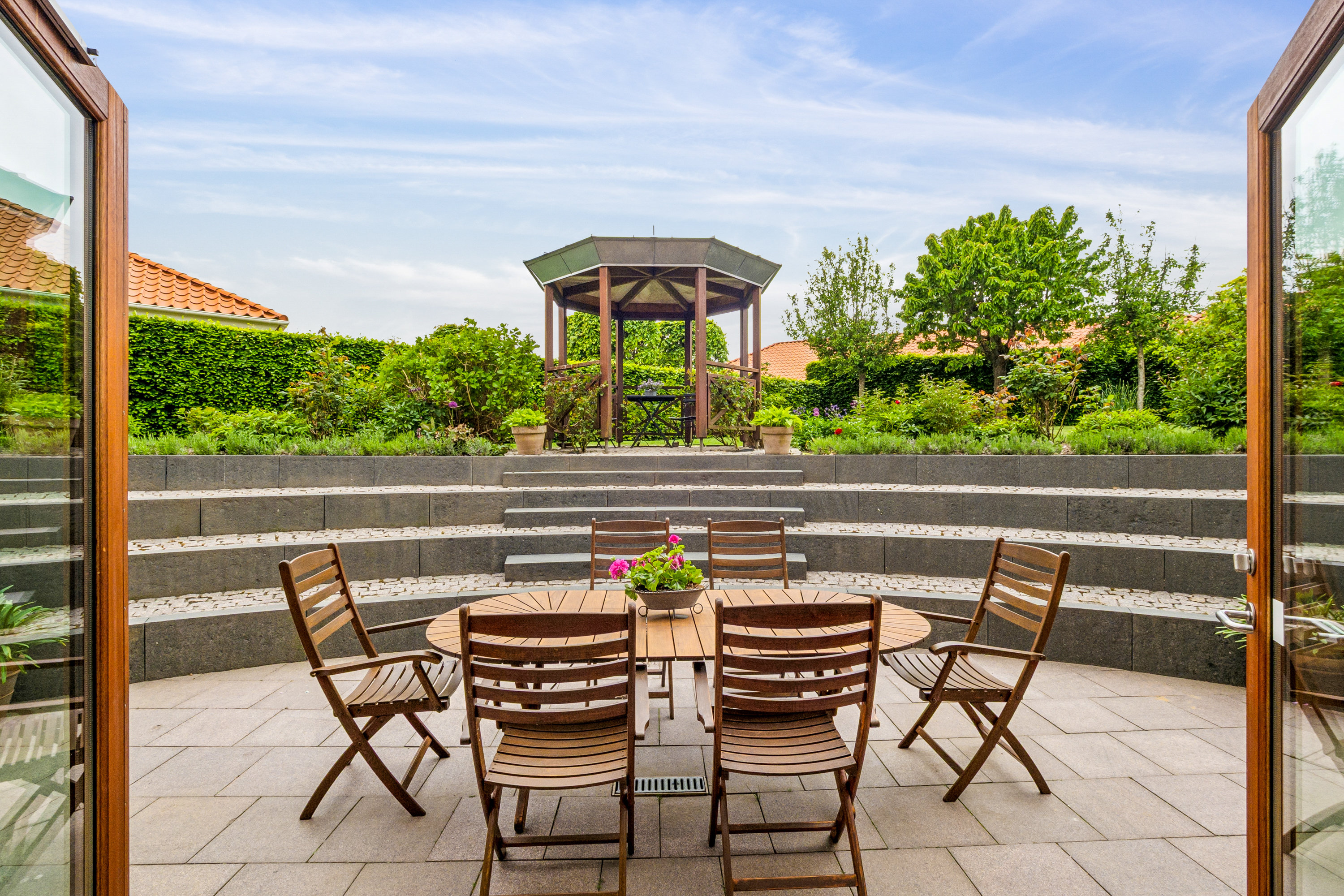 Fremhævet terrasse billede i fuldskærmstilstand. Billede af Petuniavej 203, 7800 Skive