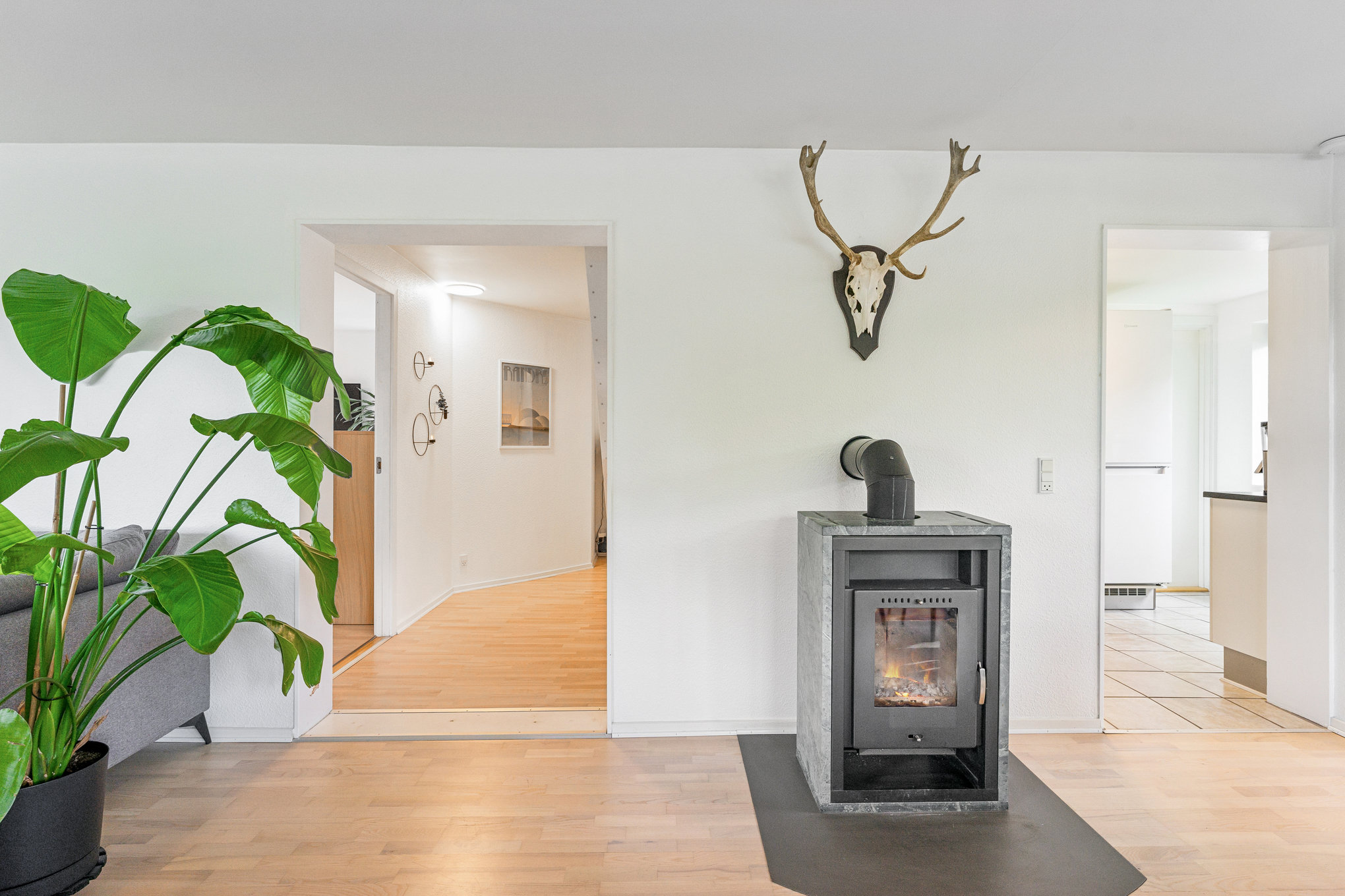 Fremhævet stue billede i fuldskærmstilstand. Billede af Hobrovej 400, 8920 Randers NV