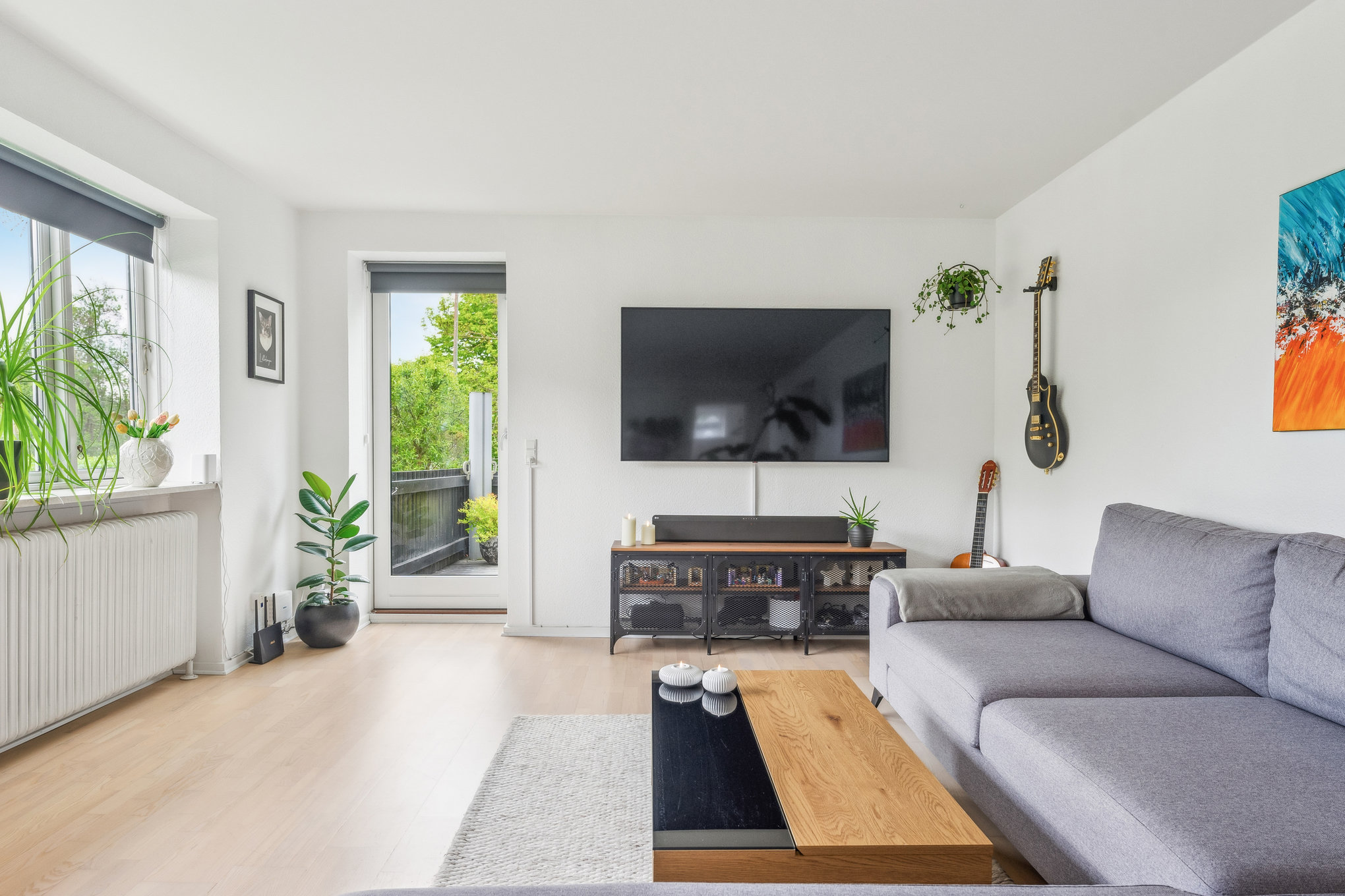 Fremhævet stue billede i fuldskærmstilstand. Billede af Hobrovej 400, 8920 Randers NV