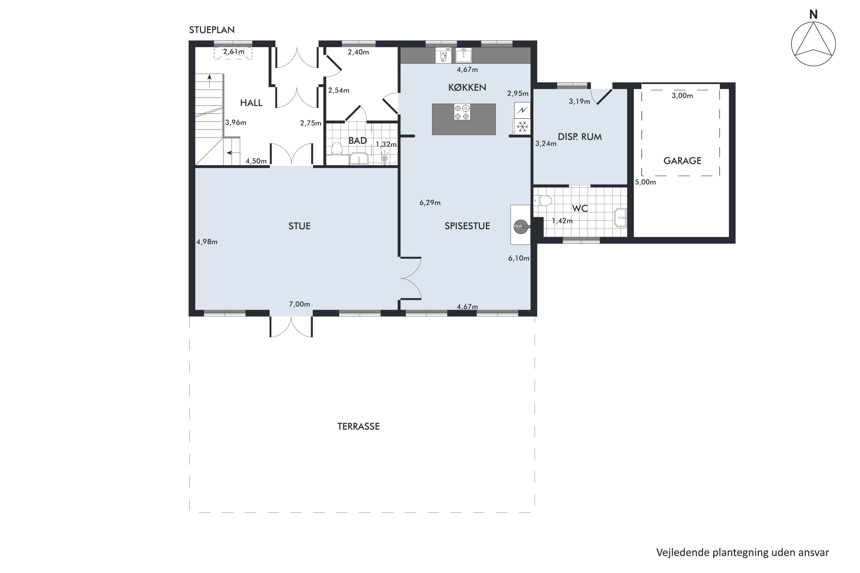 Plantegninger billede af Søvej 4B, 3520 Farum