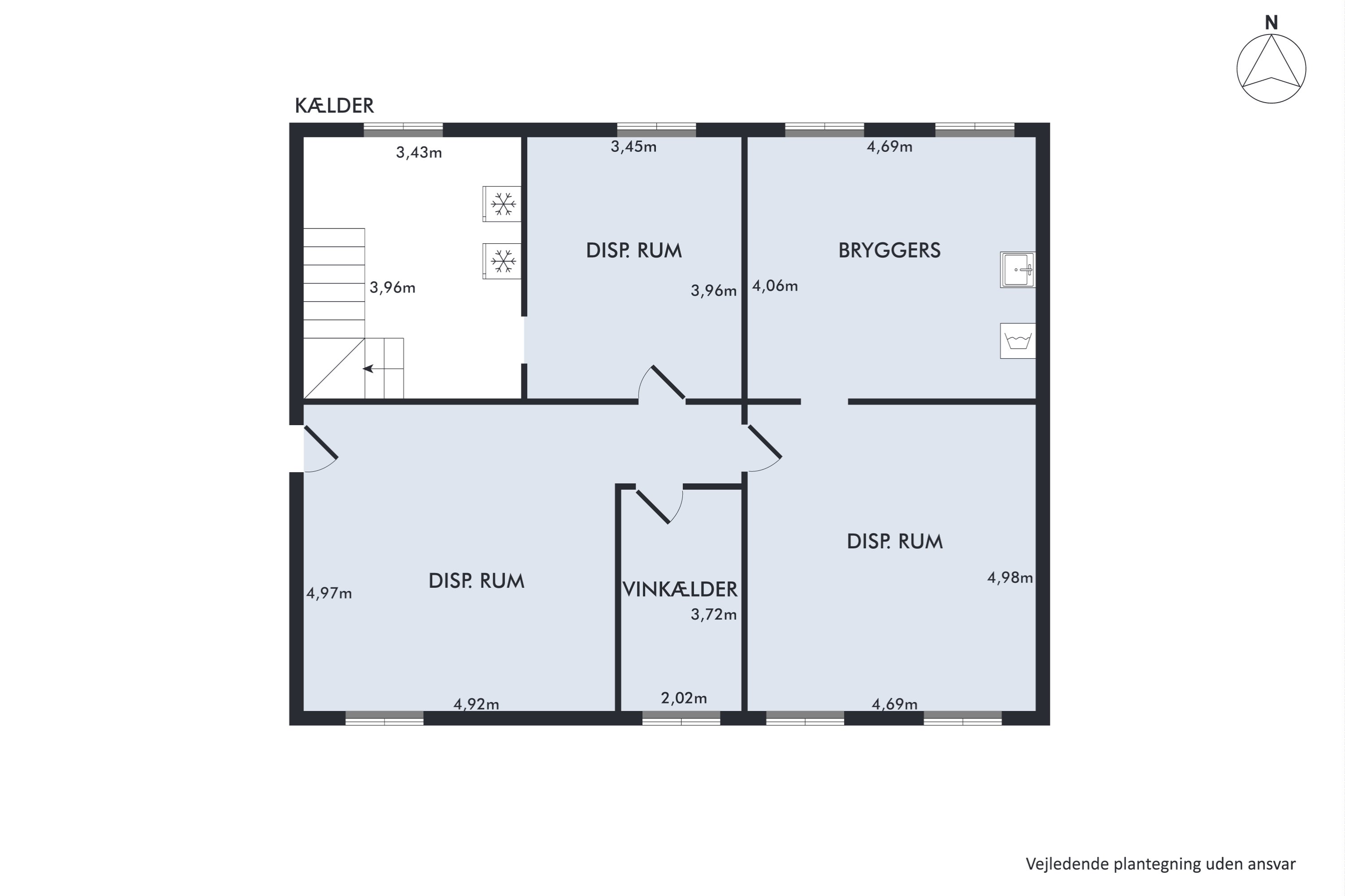 Plantegninger billede af Søvej 4B, 3520 Farum