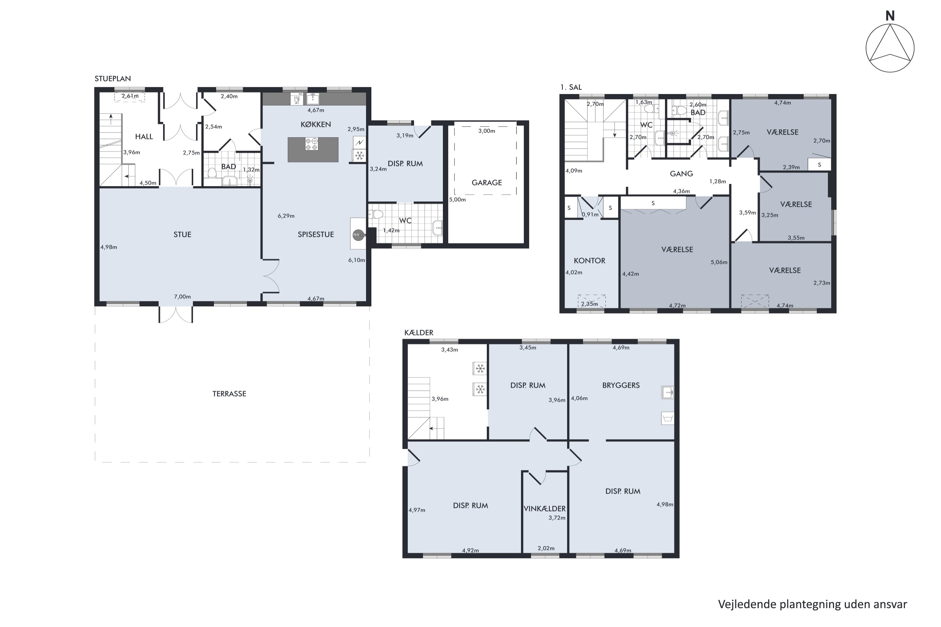 Plantegninger billede af Søvej 4B, 3520 Farum