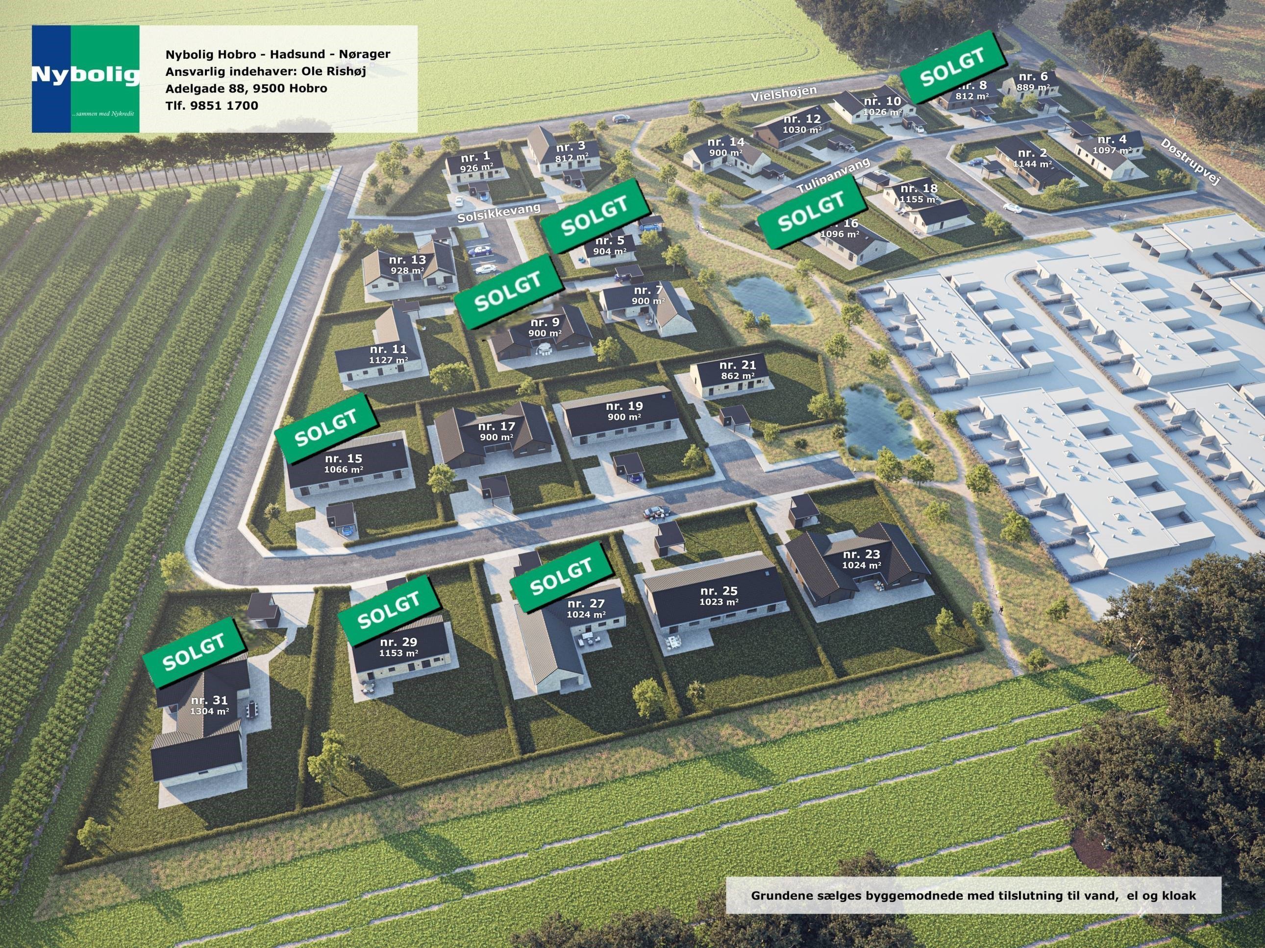 Helårsgrund på Solsikkevang 7, Hørby, 9500 Hobro