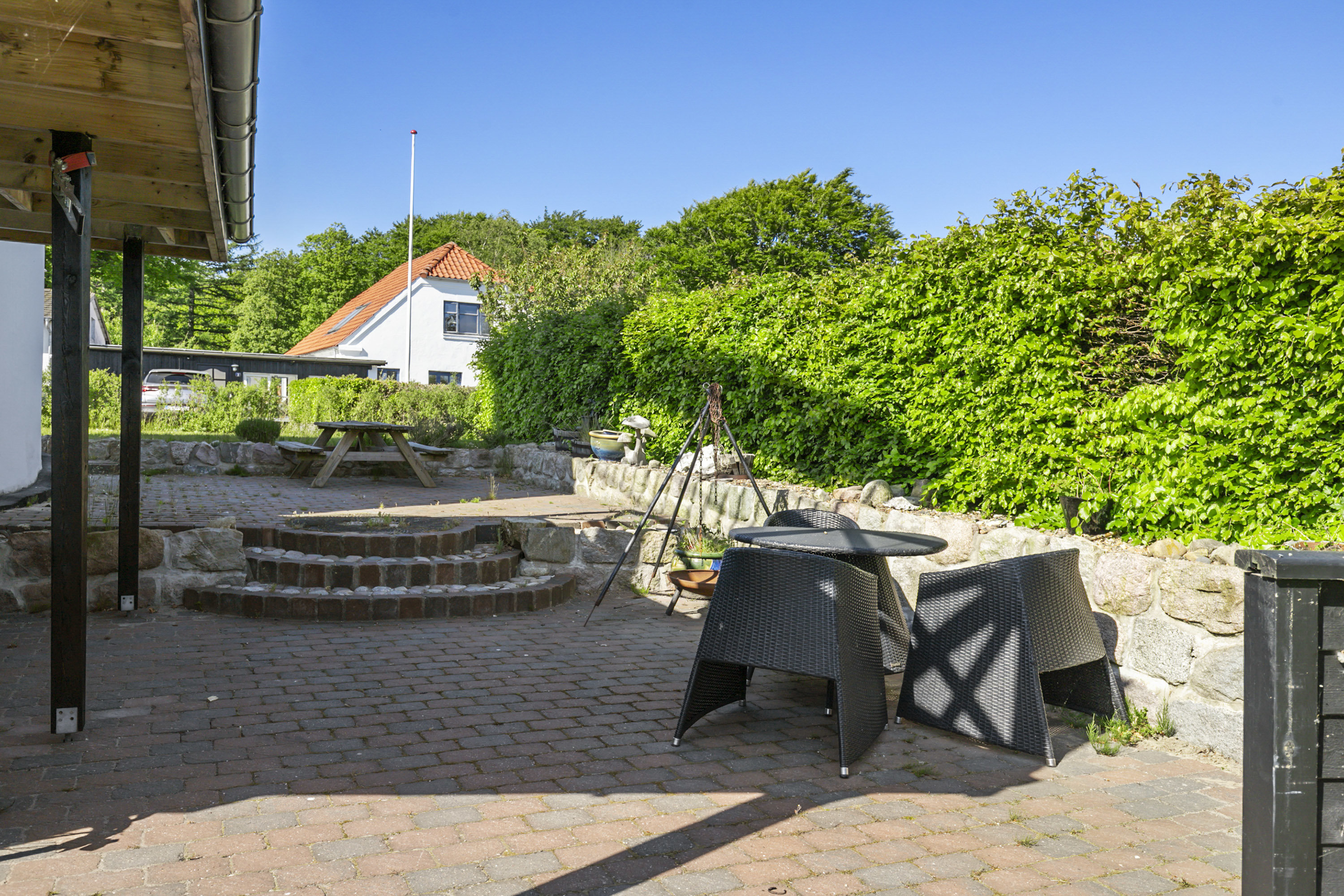 Fremhævet terrasse billede i fuldskærmstilstand. Billede af Møllebakken 11A, 9870 Sindal