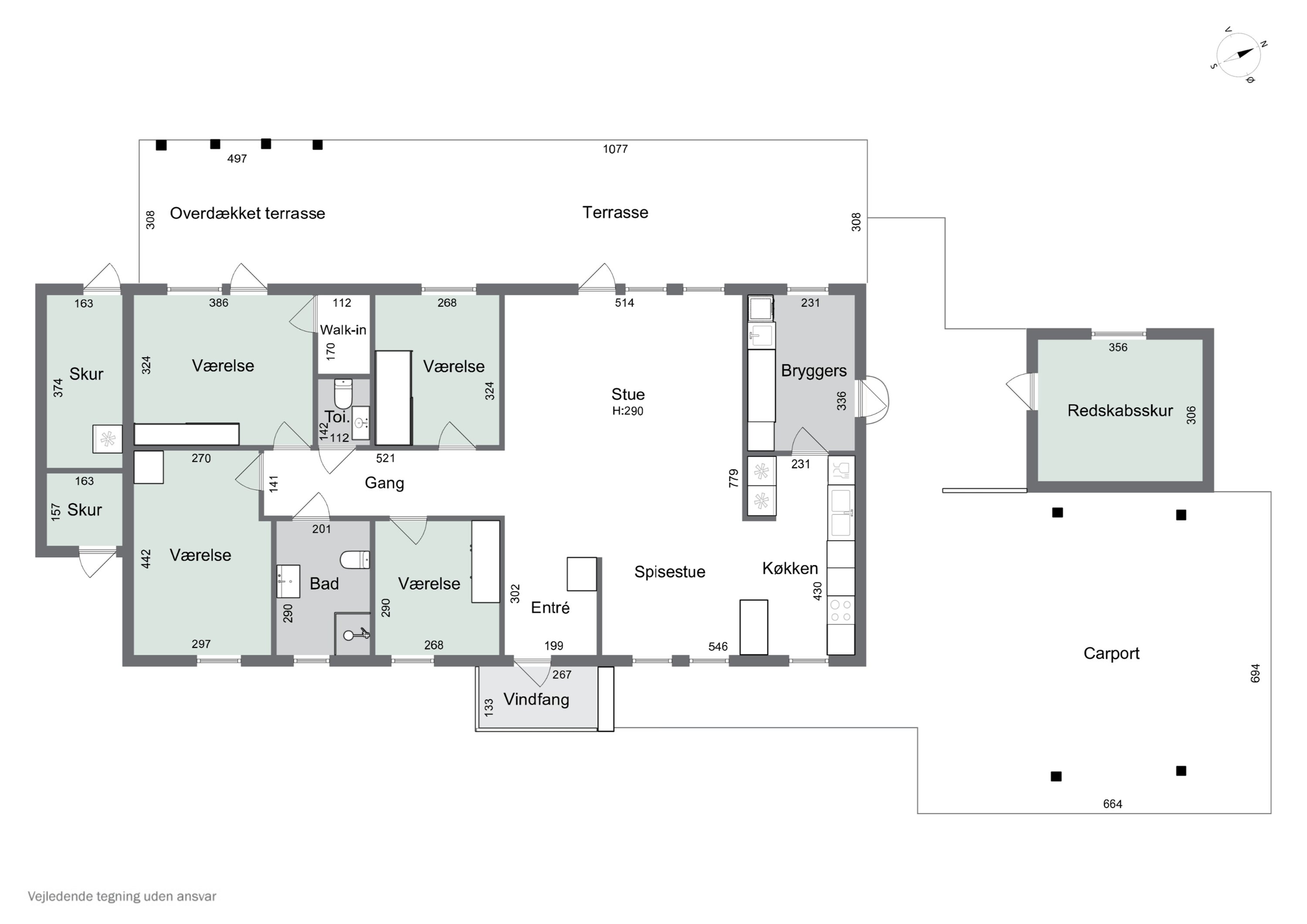 Plantegninger billede af Fasanvænget 36, 4040 Jyllinge