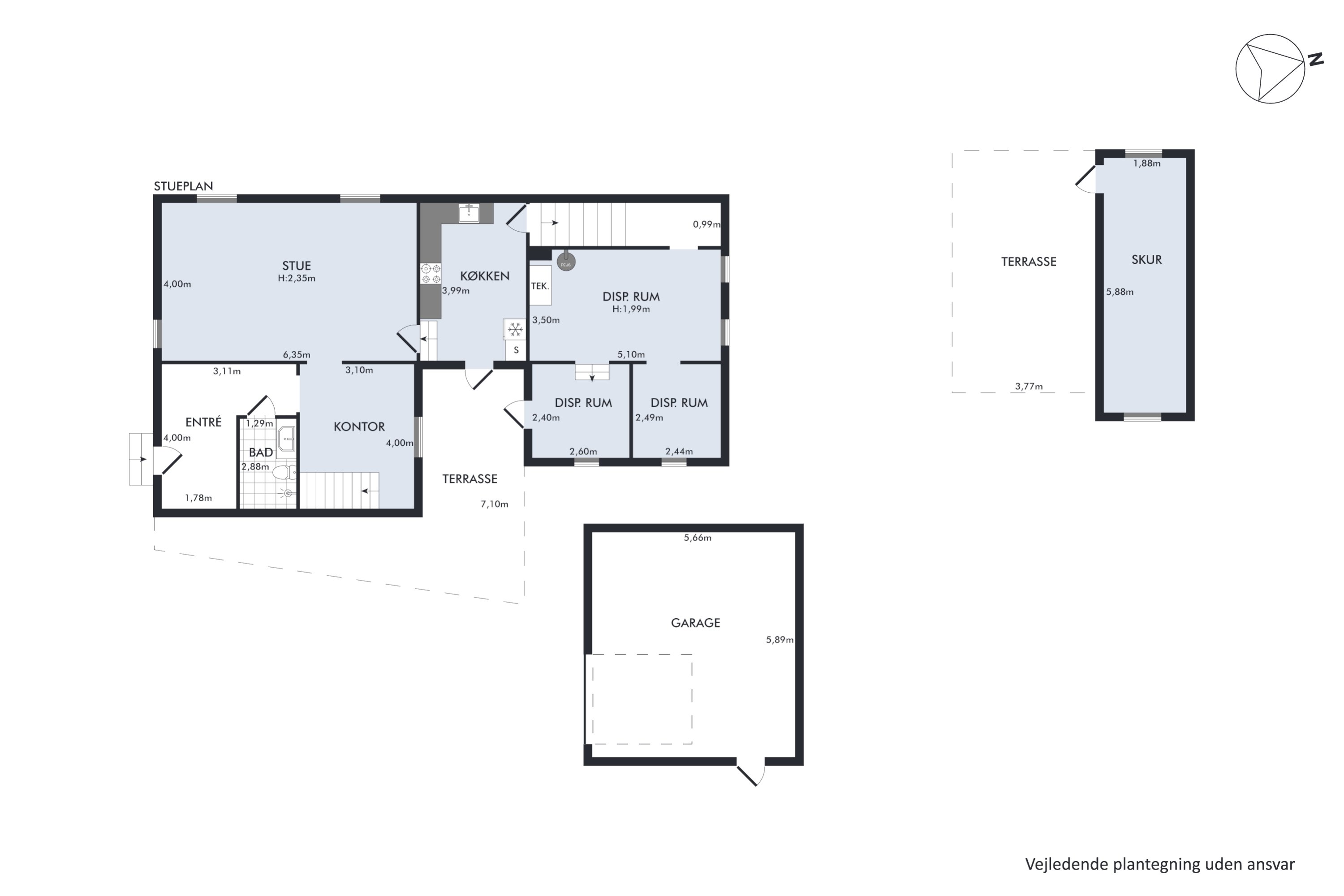 Plantegninger billede af Branddamsvej 2, Valløby, 4600 Køge