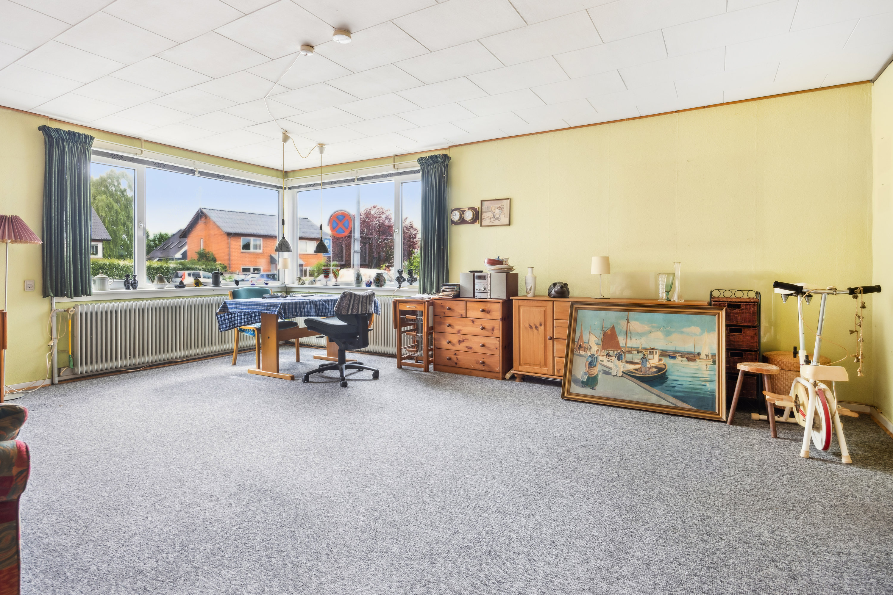 Fremhævet stue billede i fuldskærmstilstand. Billede af Viborgvej 3, Klejtrup, 9500 Hobro