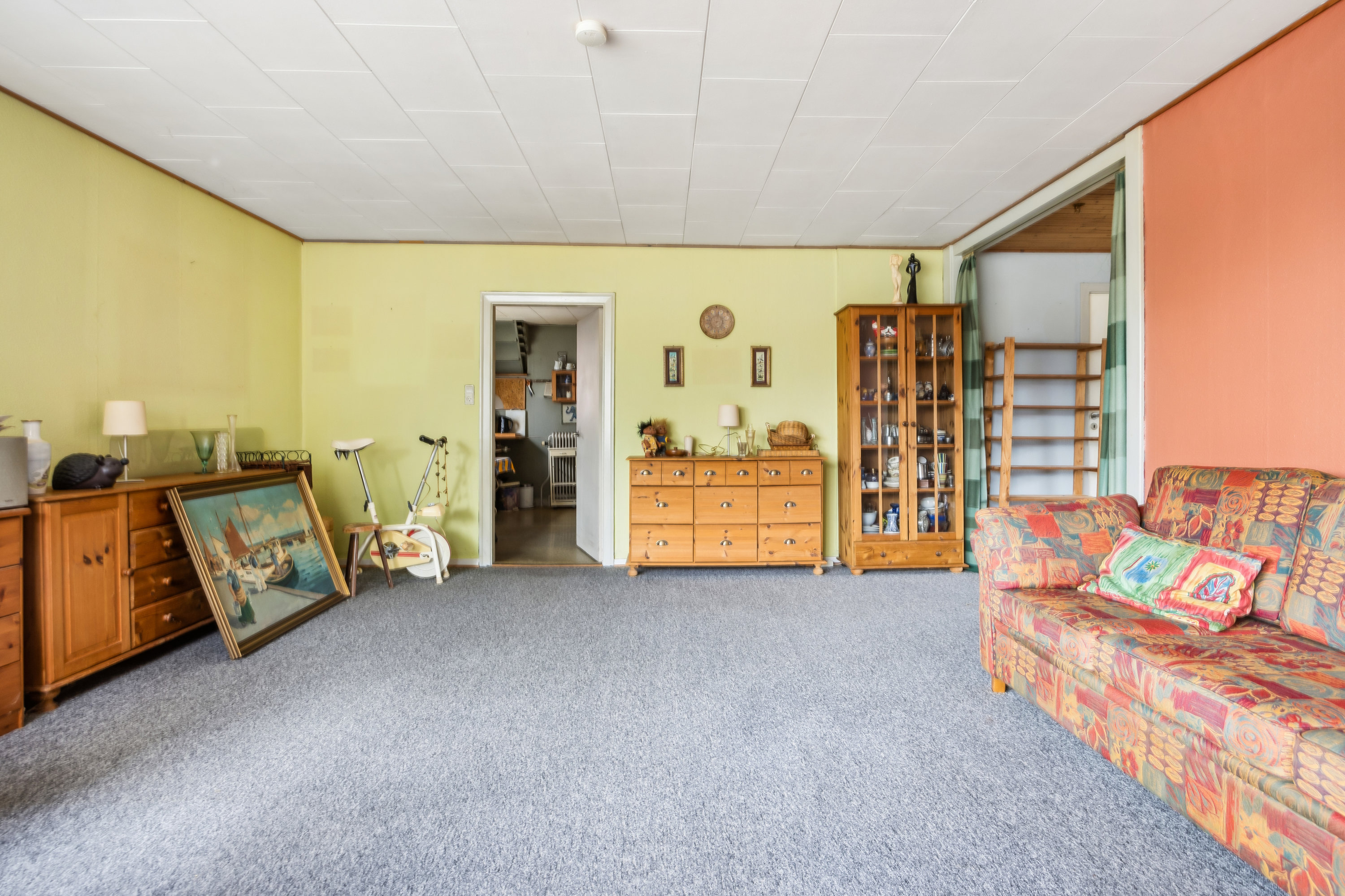 Fremhævet stue billede i fuldskærmstilstand. Billede af Viborgvej 3, Klejtrup, 9500 Hobro