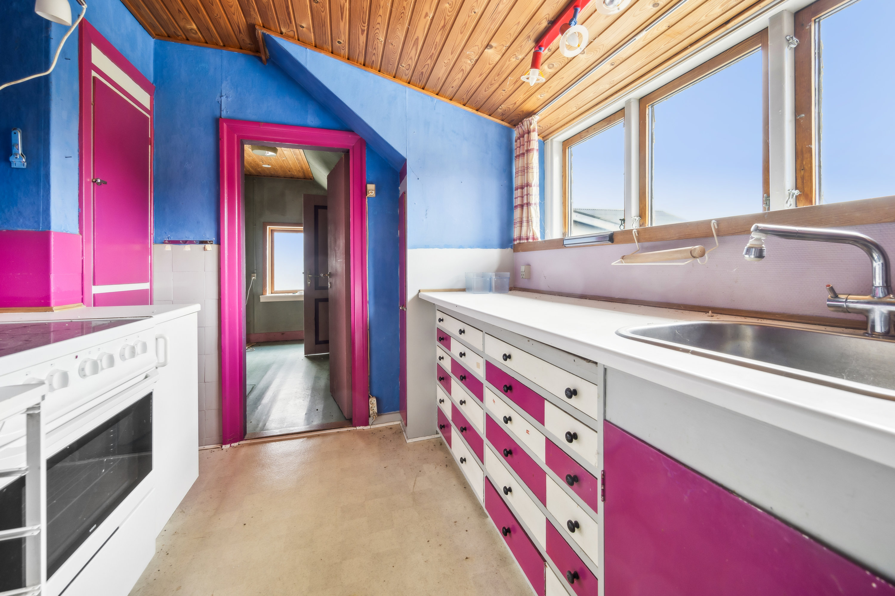 Fremhævet køkken billede i fuldskærmstilstand. Billede af Viborgvej 3, Klejtrup, 9500 Hobro