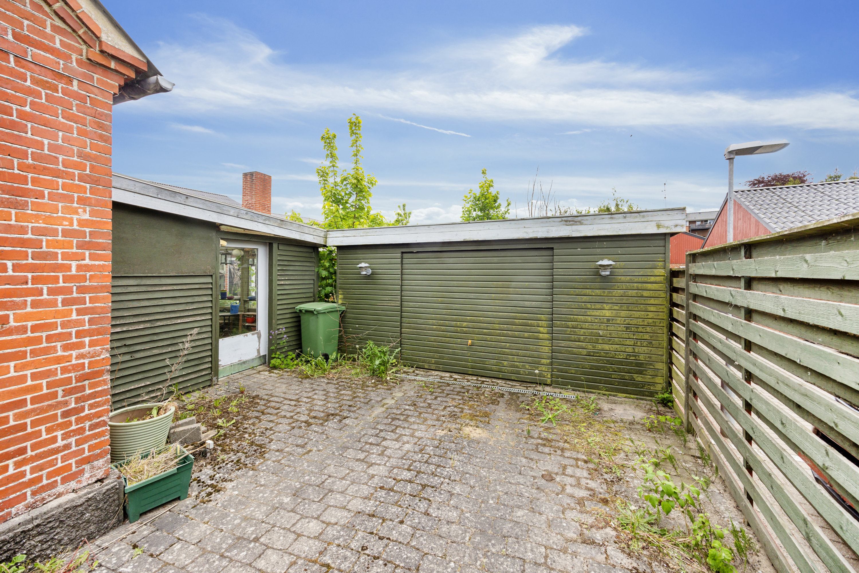 Fremhævet garage billede i fuldskærmstilstand. Billede af Viborgvej 3, Klejtrup, 9500 Hobro