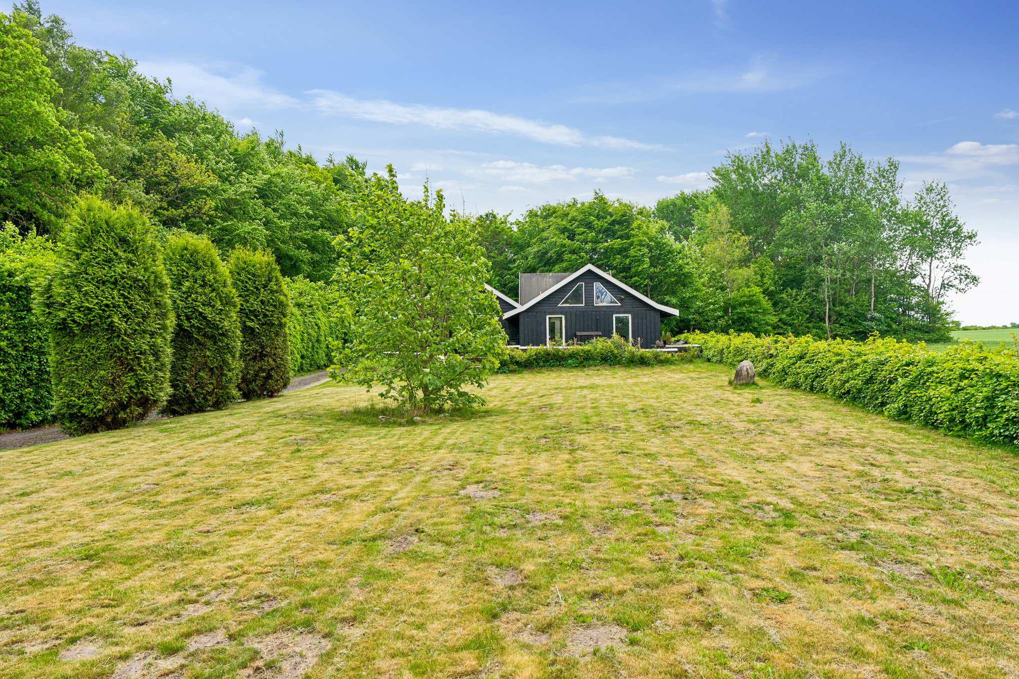 Fremhævet have billede i fuldskærmstilstand. Billede af Læstenvej 6, Nørbæk, 8990 Fårup
