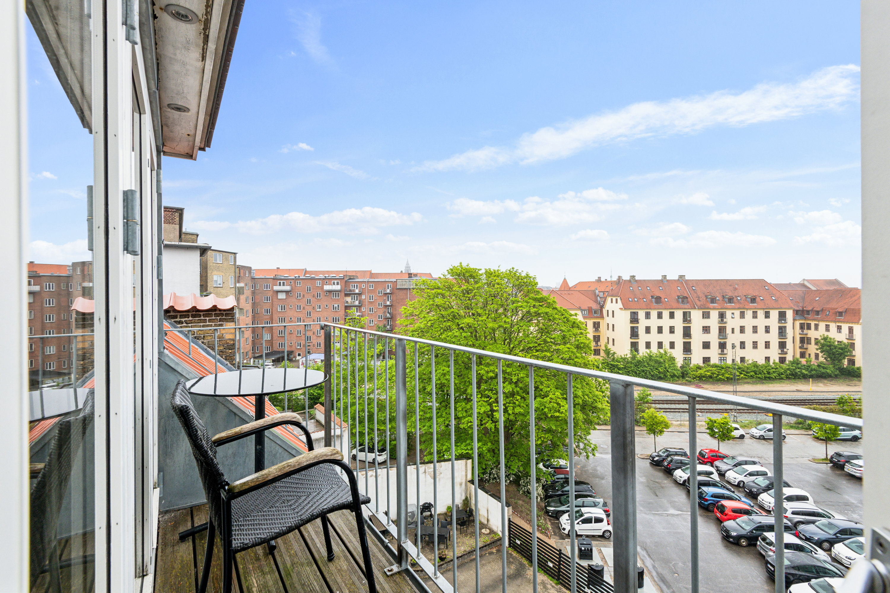 Fremhævet altan billede i fuldskærmstilstand. Billede af Vesterbro 22, 4., 9000 Aalborg