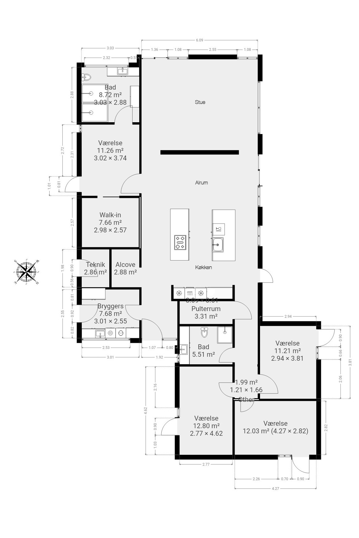 Plantegninger billede af Argentinervej 34, Sønderskov, 7000 Fredericia