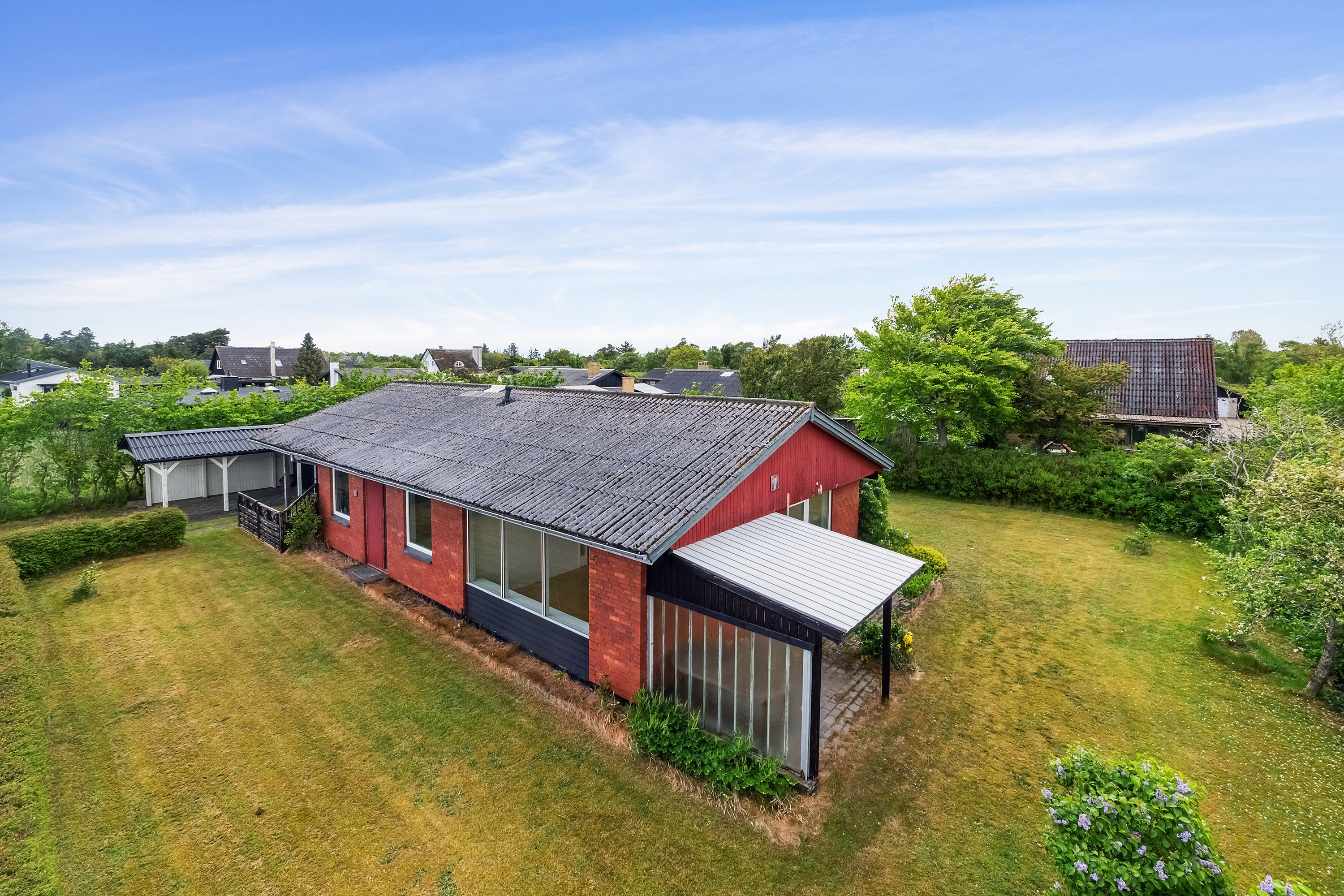 Fremhævet set fra haven billede i fuldskærmstilstand. Billede af Tannisbugtvej 70, Tversted, 9881 Bindslev