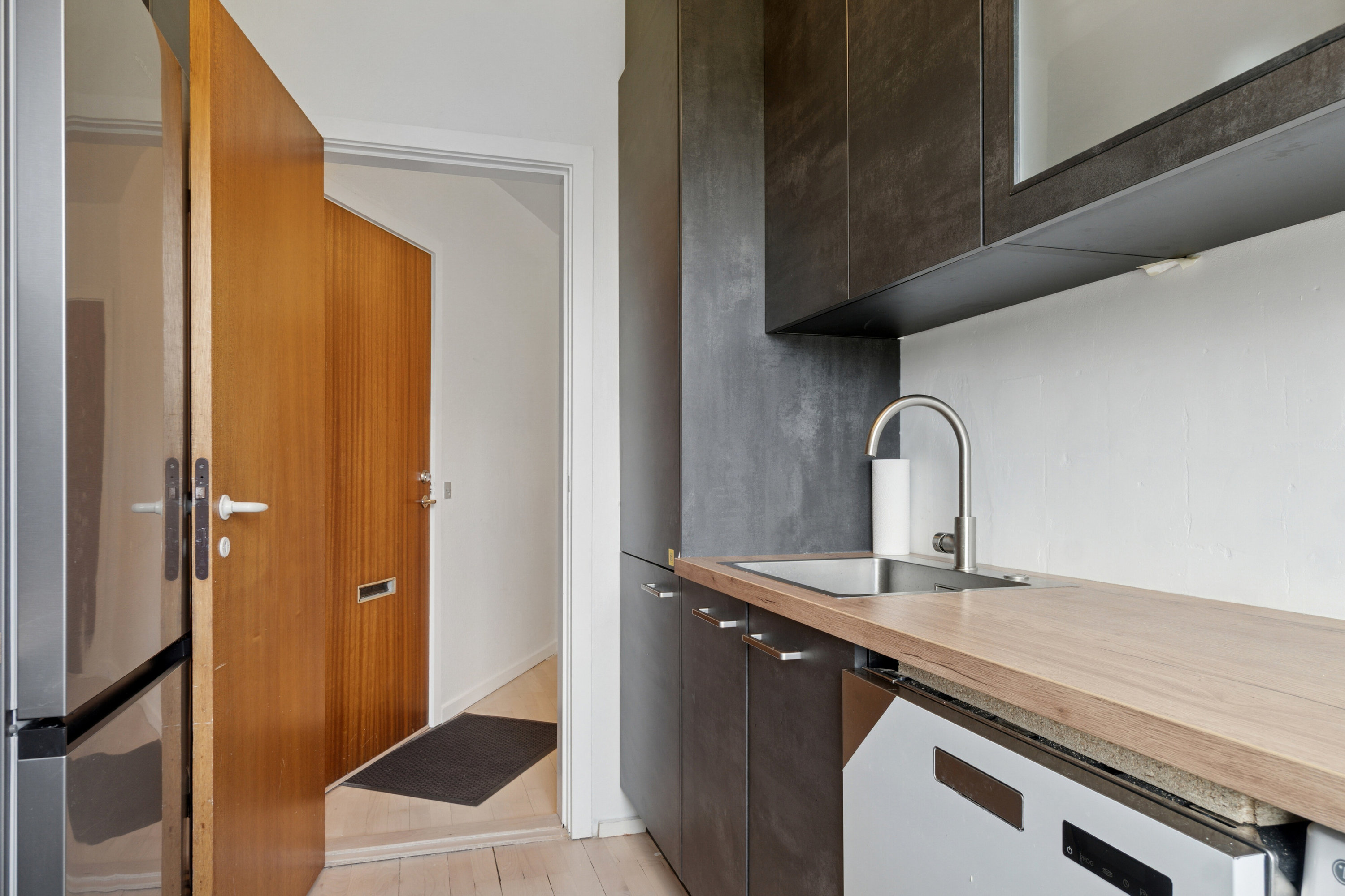 Fremhævet køkken billede i fuldskærmstilstand. Billede af Rundhøj Allé 95, st.. tv., 8270 Højbjerg