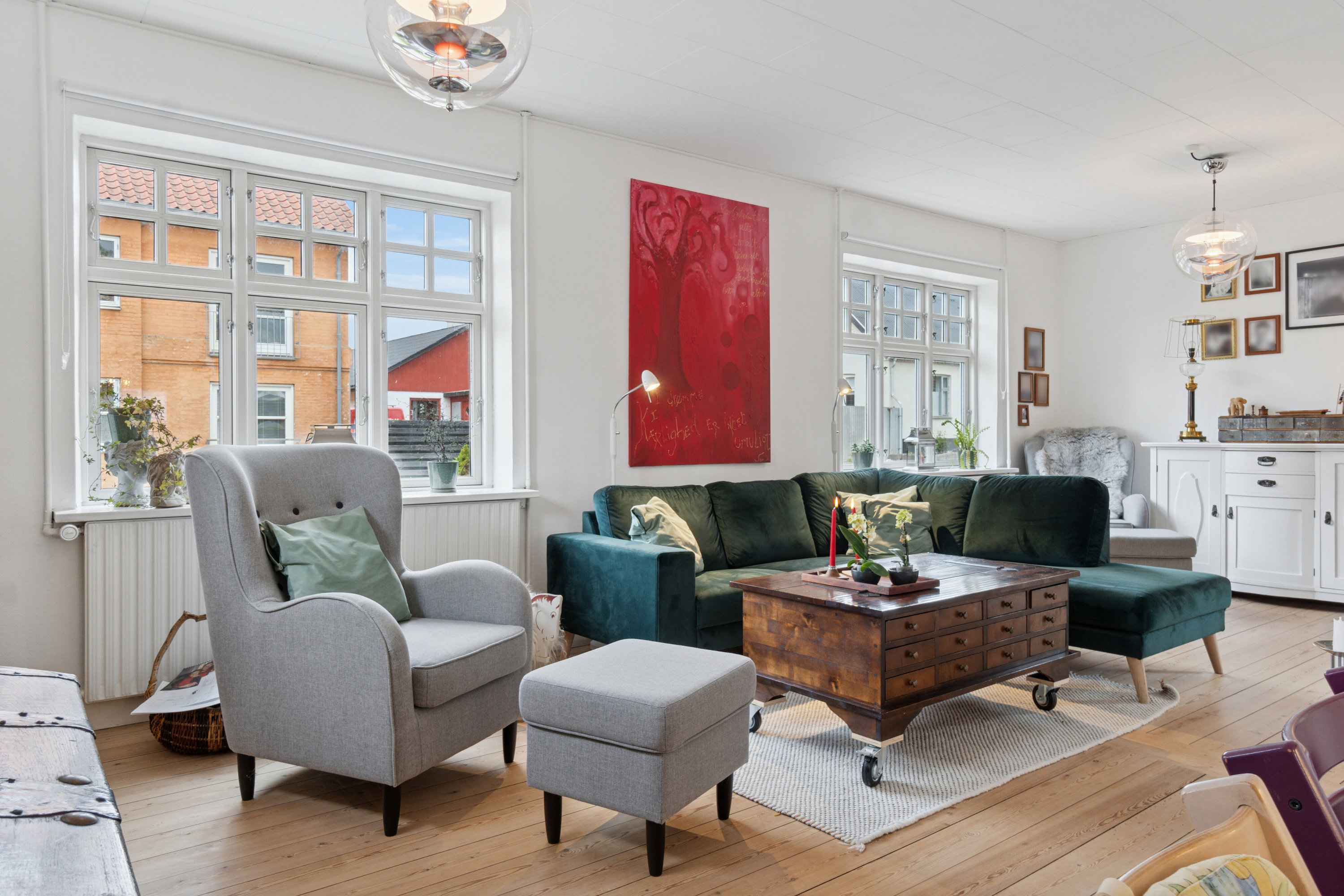 Miniaturebillede 2: stue. Billede af Langgade 11, 4262 Sandved