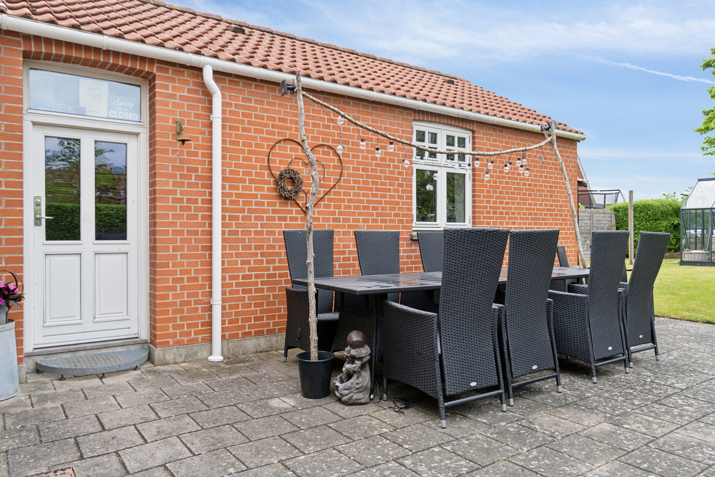 Fremhævet terrasse billede i fuldskærmstilstand. Billede af Langgade 11, 4262 Sandved