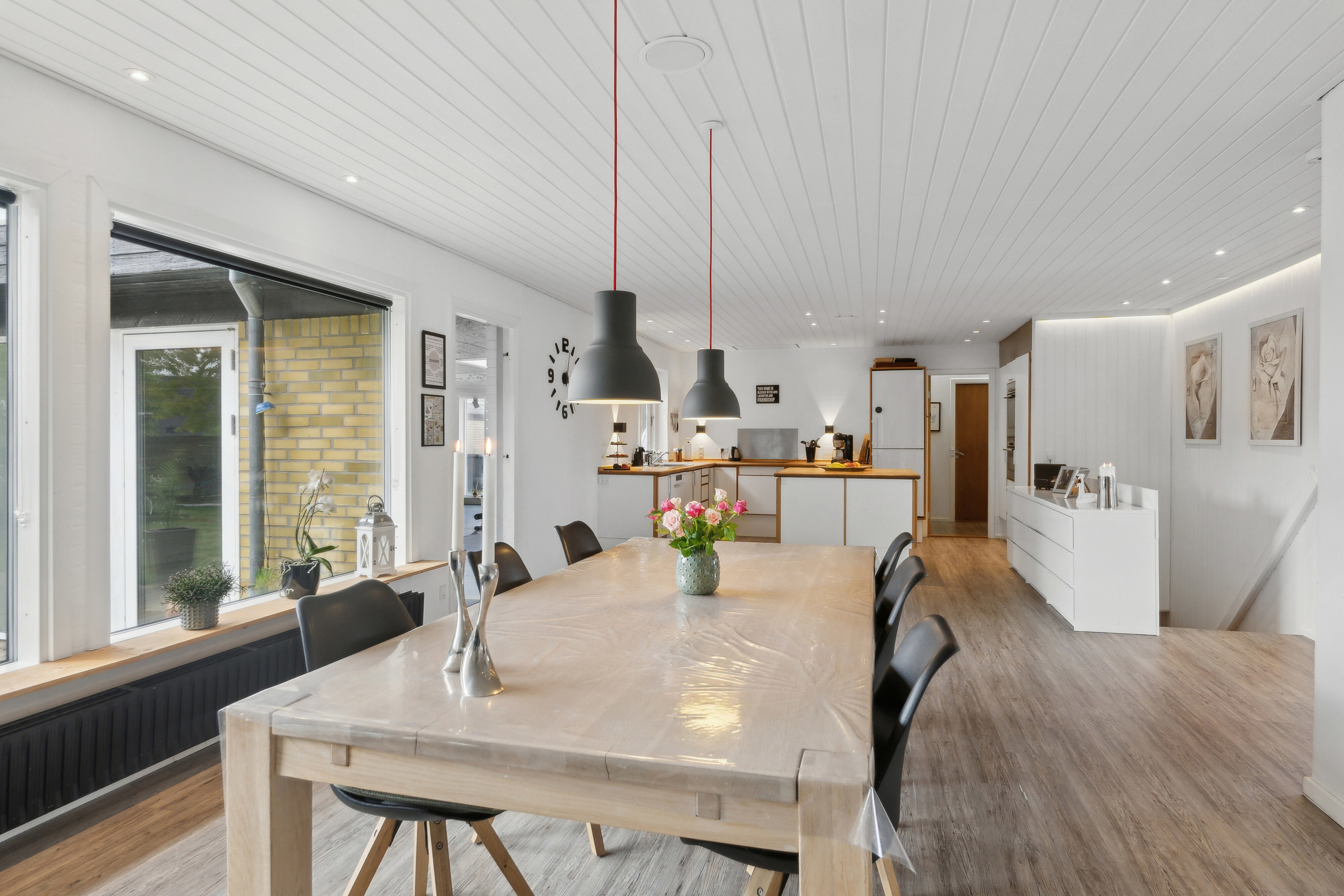 Fremhævet spisestue billede i fuldskærmstilstand. Billede af Frejasvej 9, 9870 Sindal