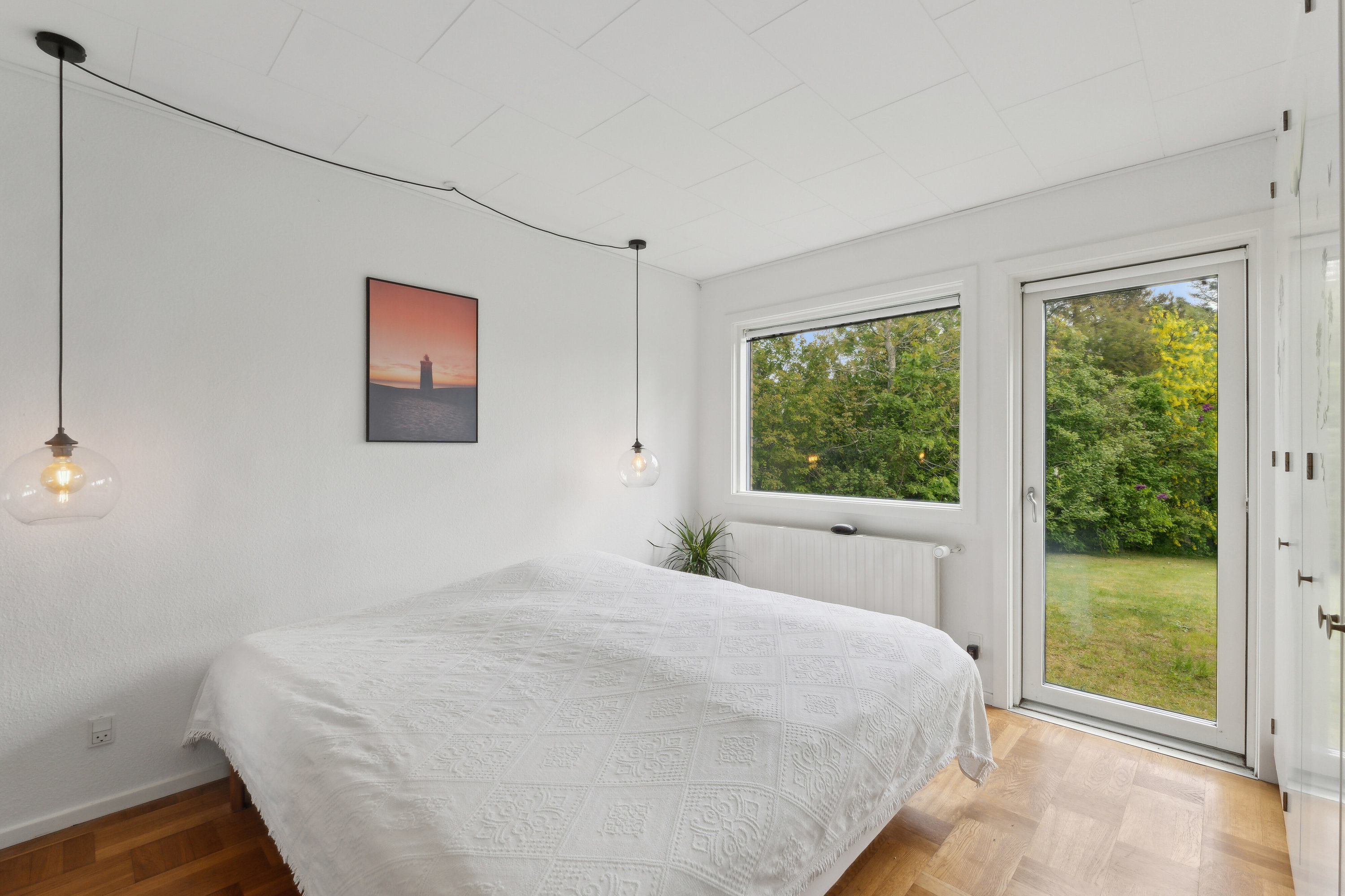 Fremhævet soveværelse billede i fuldskærmstilstand. Billede af Frejasvej 9, 9870 Sindal