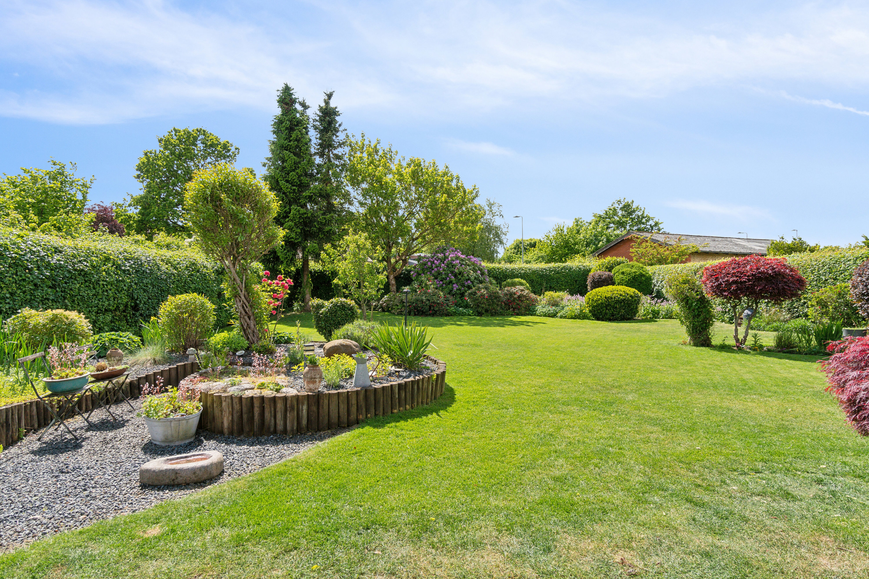 Fremhævet have billede i fuldskærmstilstand. Billede af Bøge Alle 7, 7430 Ikast