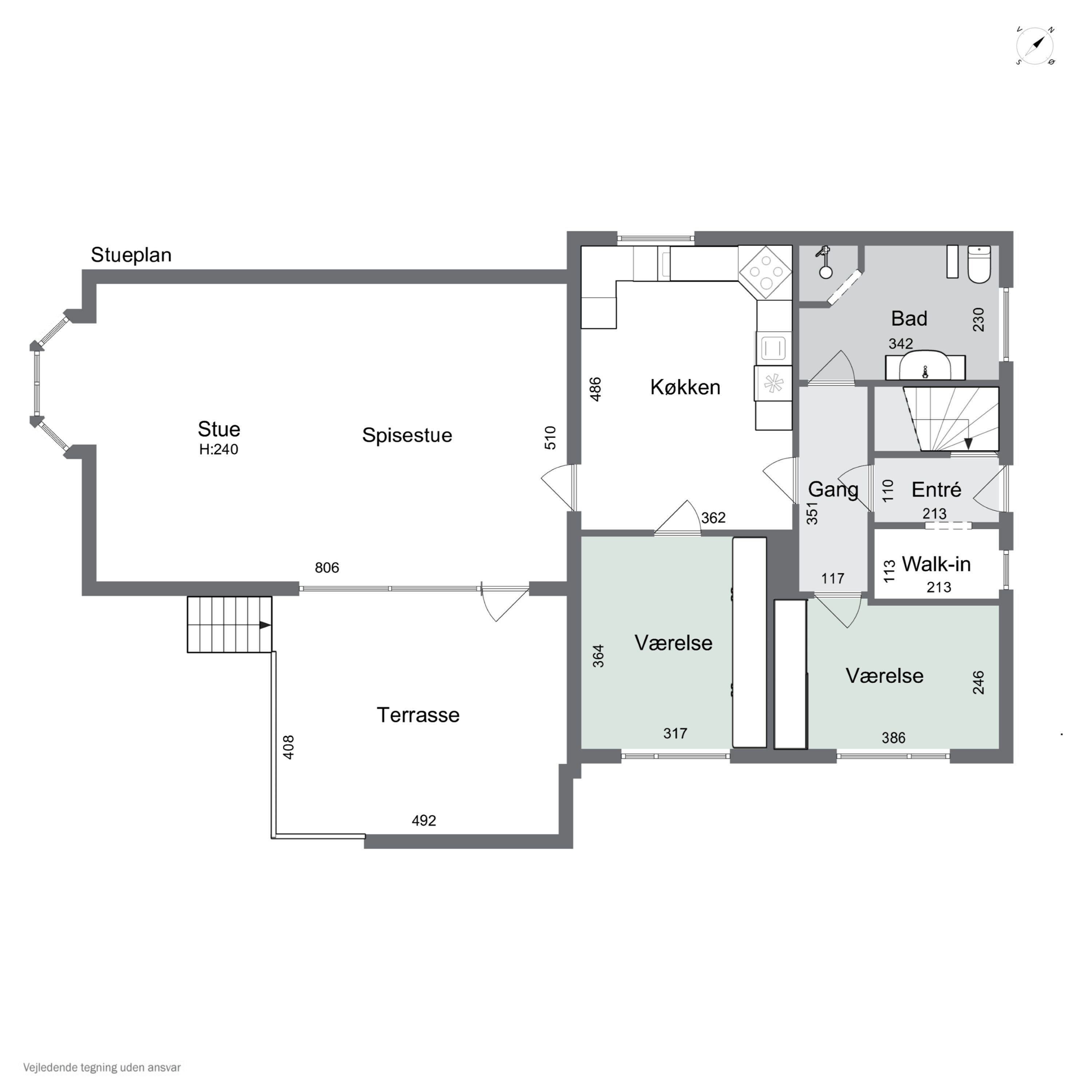 Plantegninger billede af Bøge Alle 7, 7430 Ikast