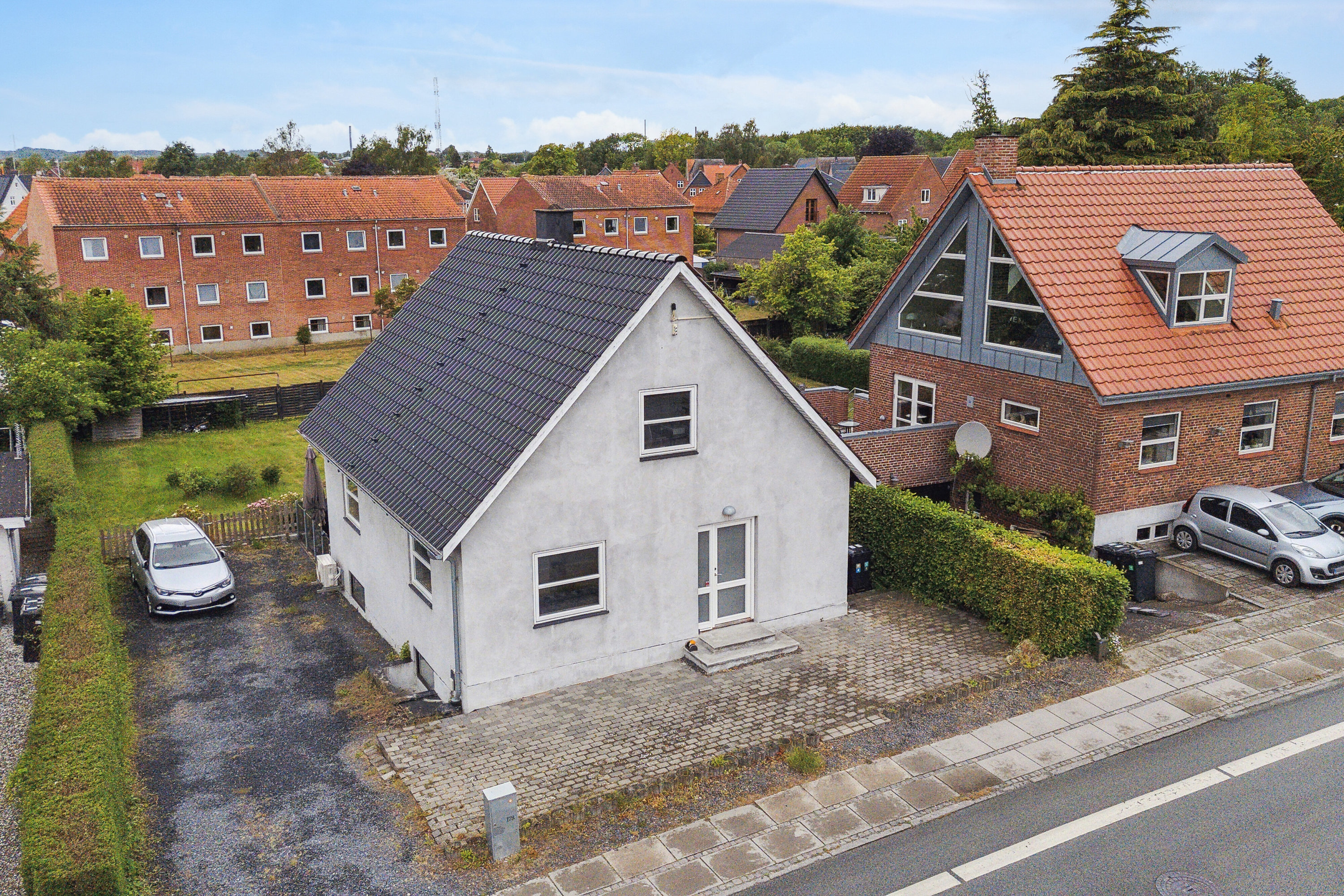 Fremhævet luftfoto billede i fuldskærmstilstand. Billede af Mølmarksvej 178, 5700 Svendborg