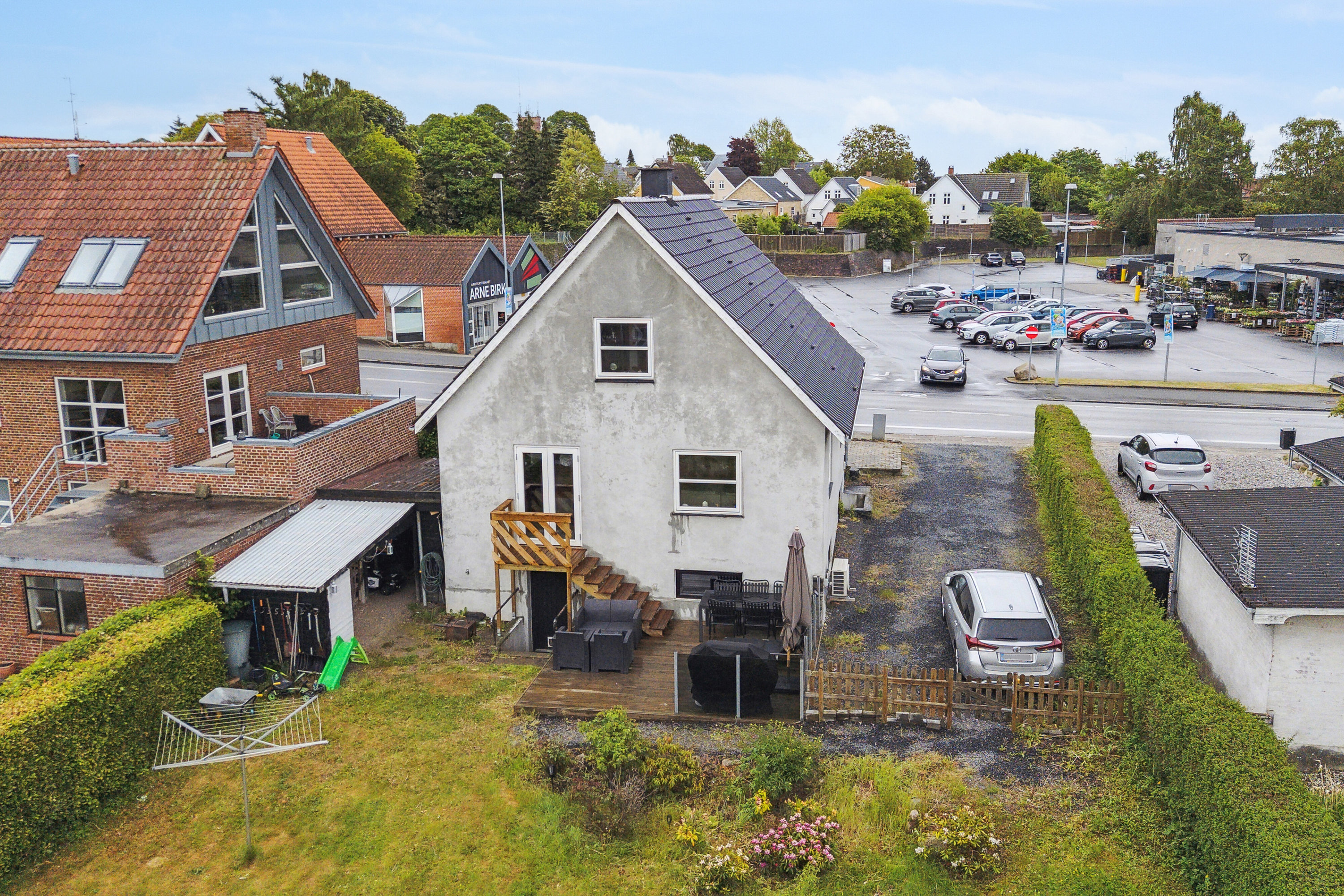 Fremhævet luftfoto billede i fuldskærmstilstand. Billede af Mølmarksvej 178, 5700 Svendborg