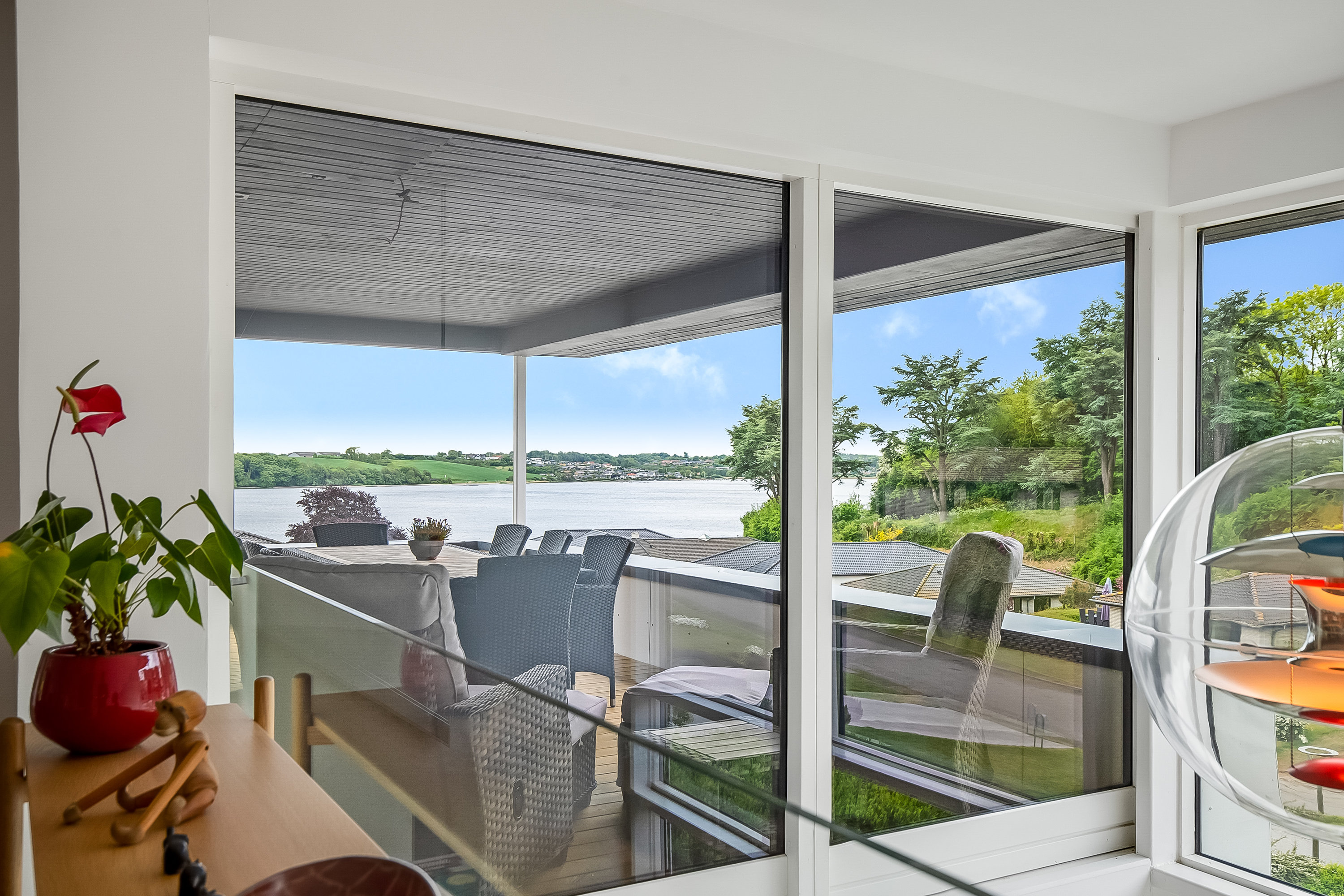 Fremhævet udsigt billede i fuldskærmstilstand. Billede af Trapholtparken 26, Strandhuse, 6000 Kolding