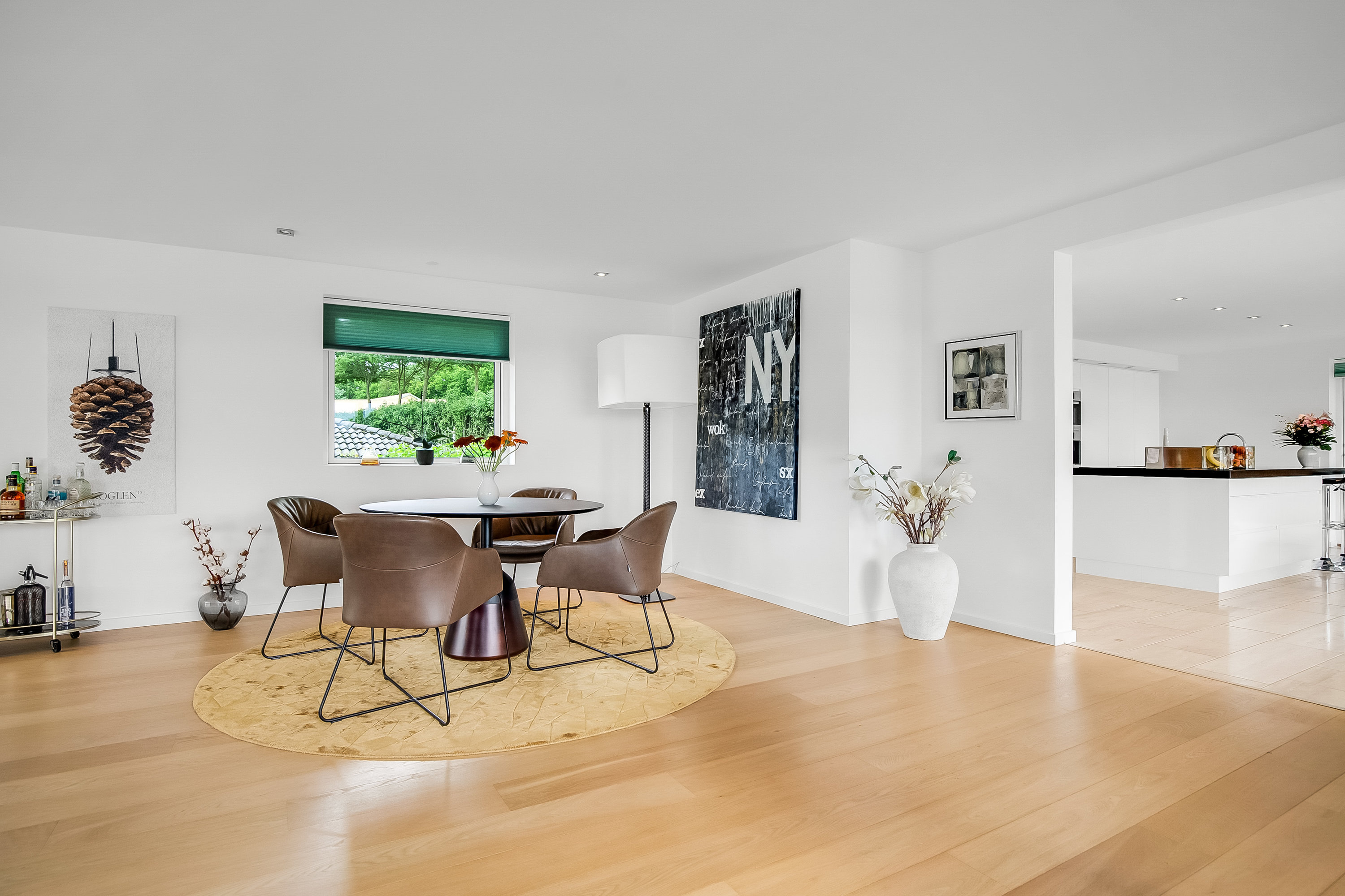 Fremhævet stue billede i fuldskærmstilstand. Billede af Trapholtparken 26, Strandhuse, 6000 Kolding