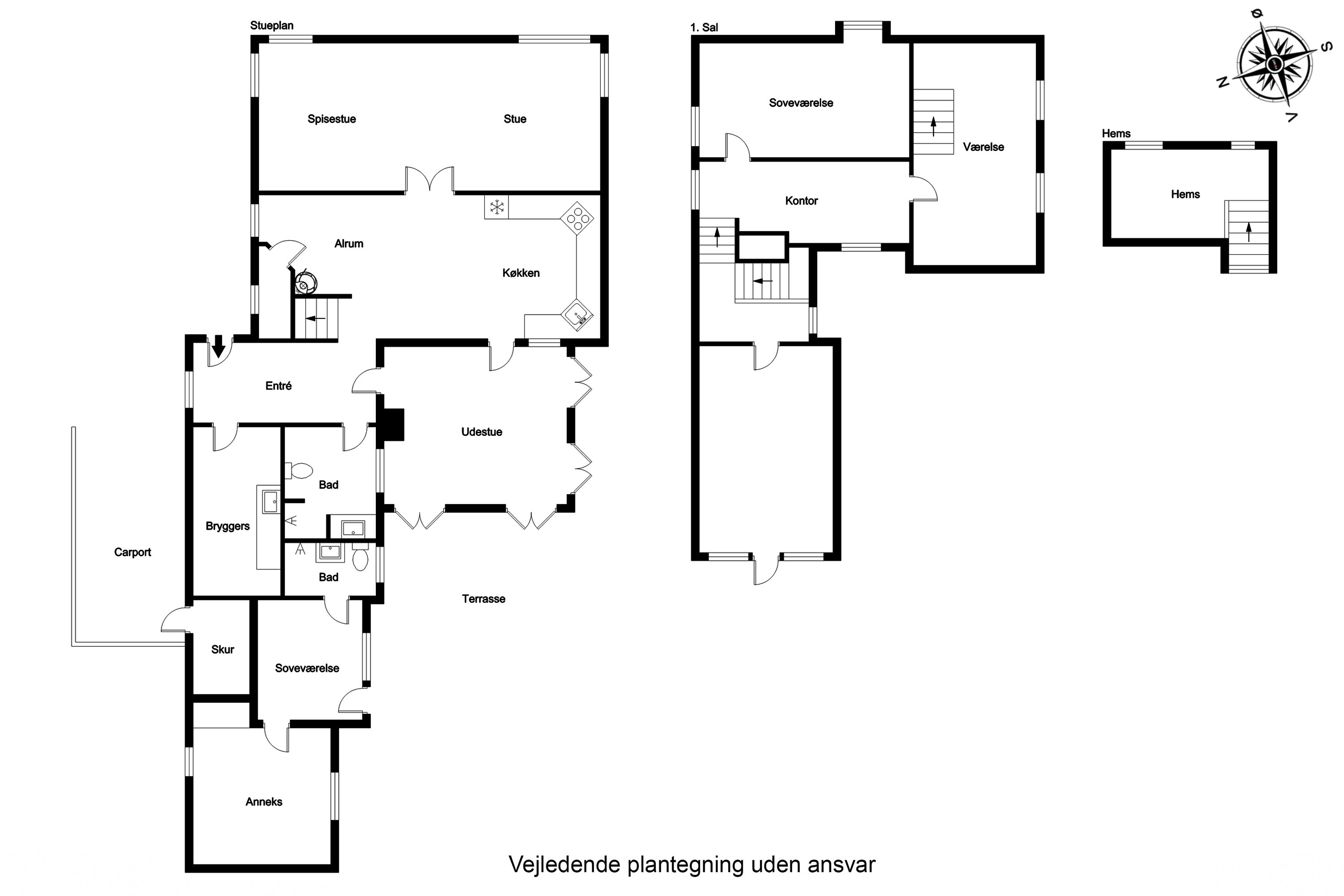 Plantegninger billede af Teglgaardsvej 8, 7200 Grindsted