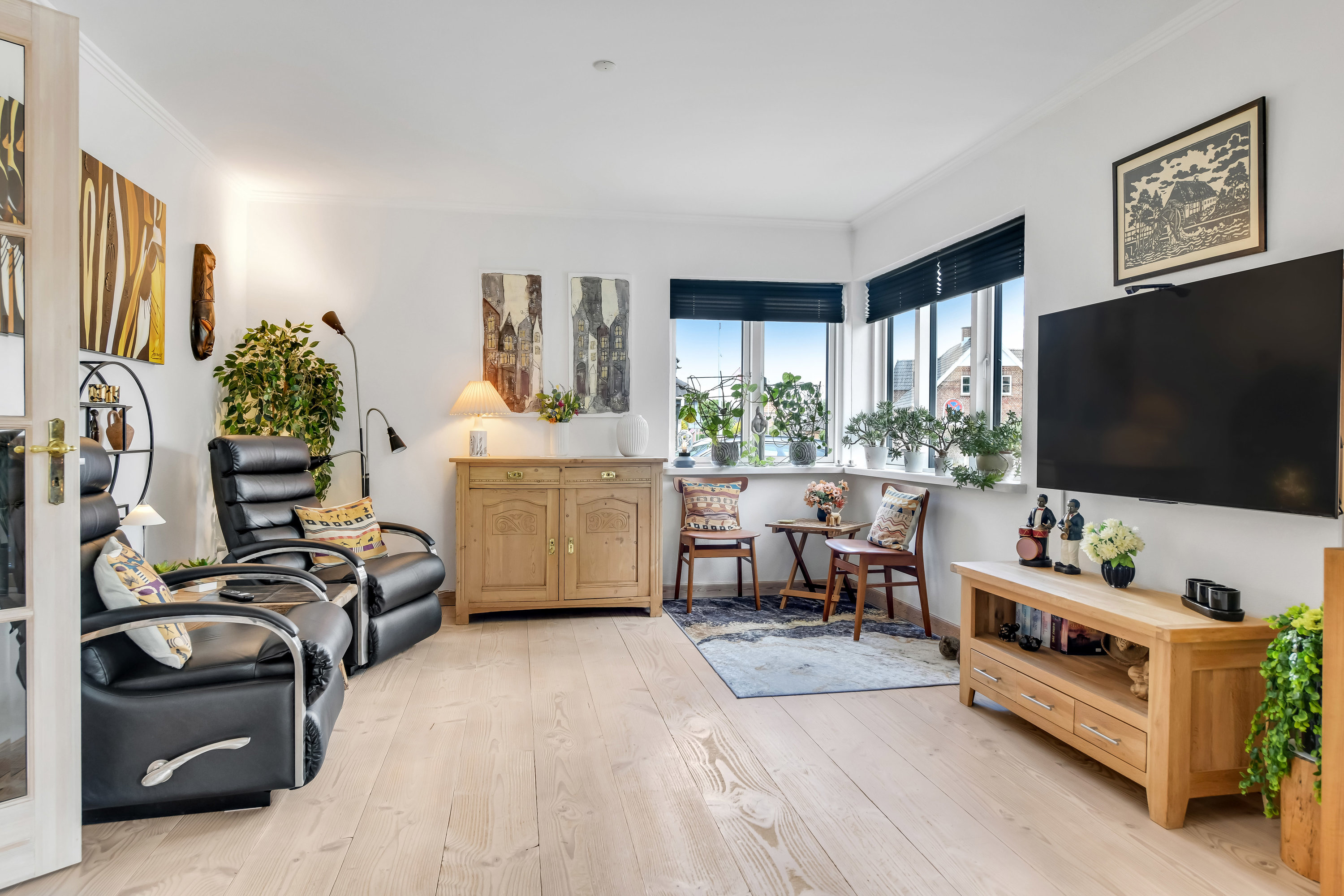 Fremhævet stue billede i fuldskærmstilstand. Billede af Teglgaardsvej 8, 7200 Grindsted