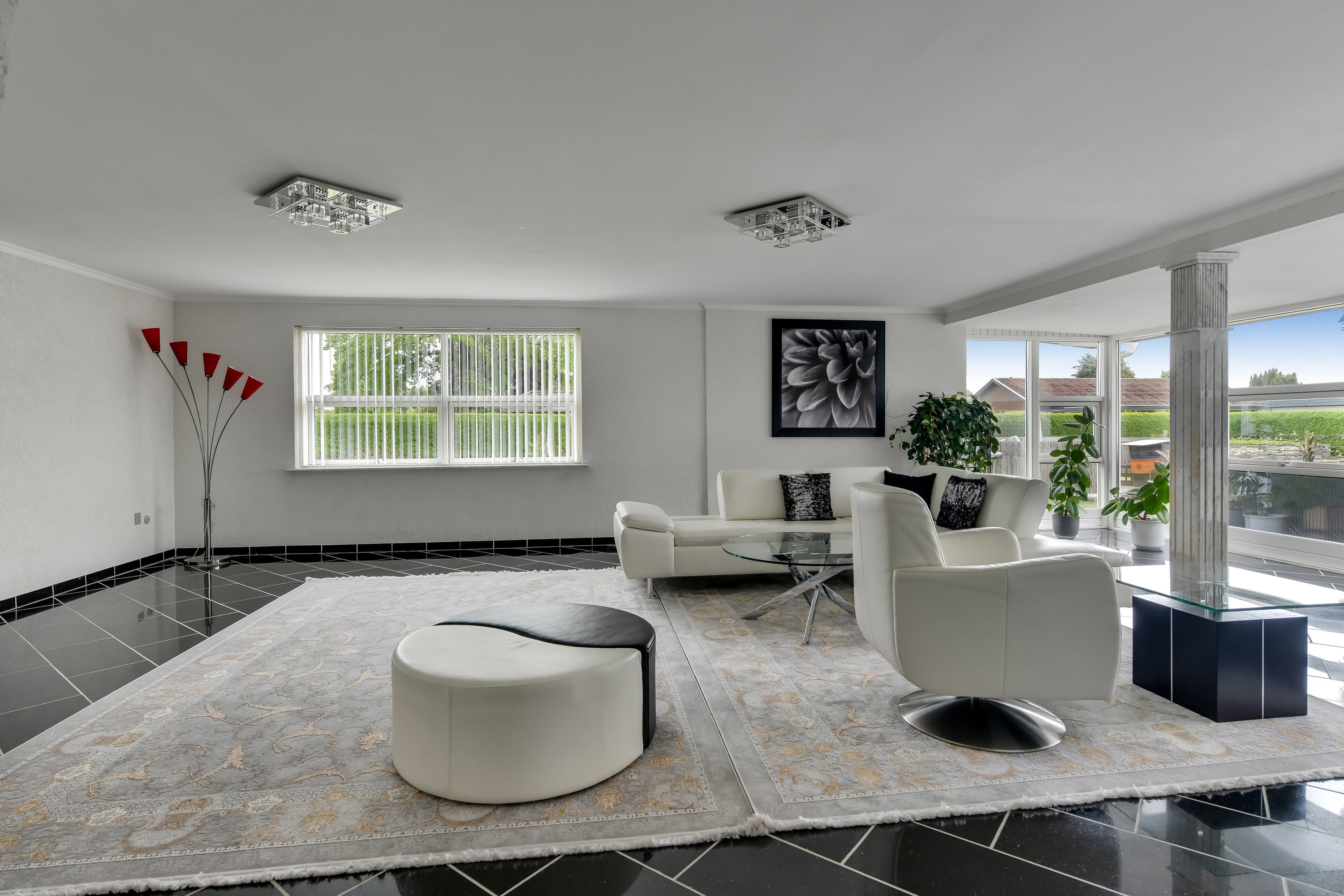 Fremhævet stue billede i fuldskærmstilstand. Billede af Grønlandsvej 8, 7200 Grindsted