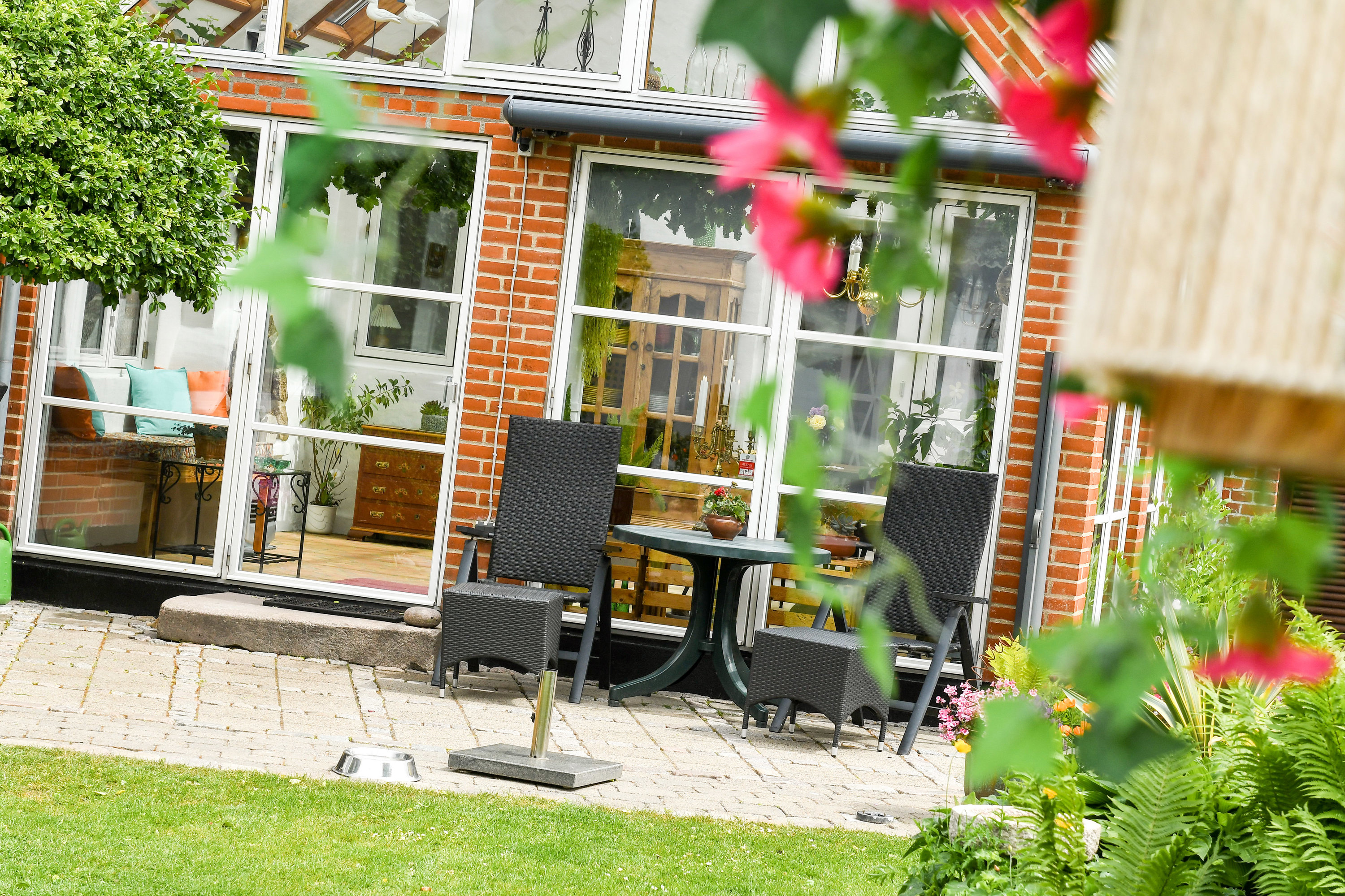 Fremhævet terrasse billede i fuldskærmstilstand. Billede af Teglgaardsvej 8, 7200 Grindsted