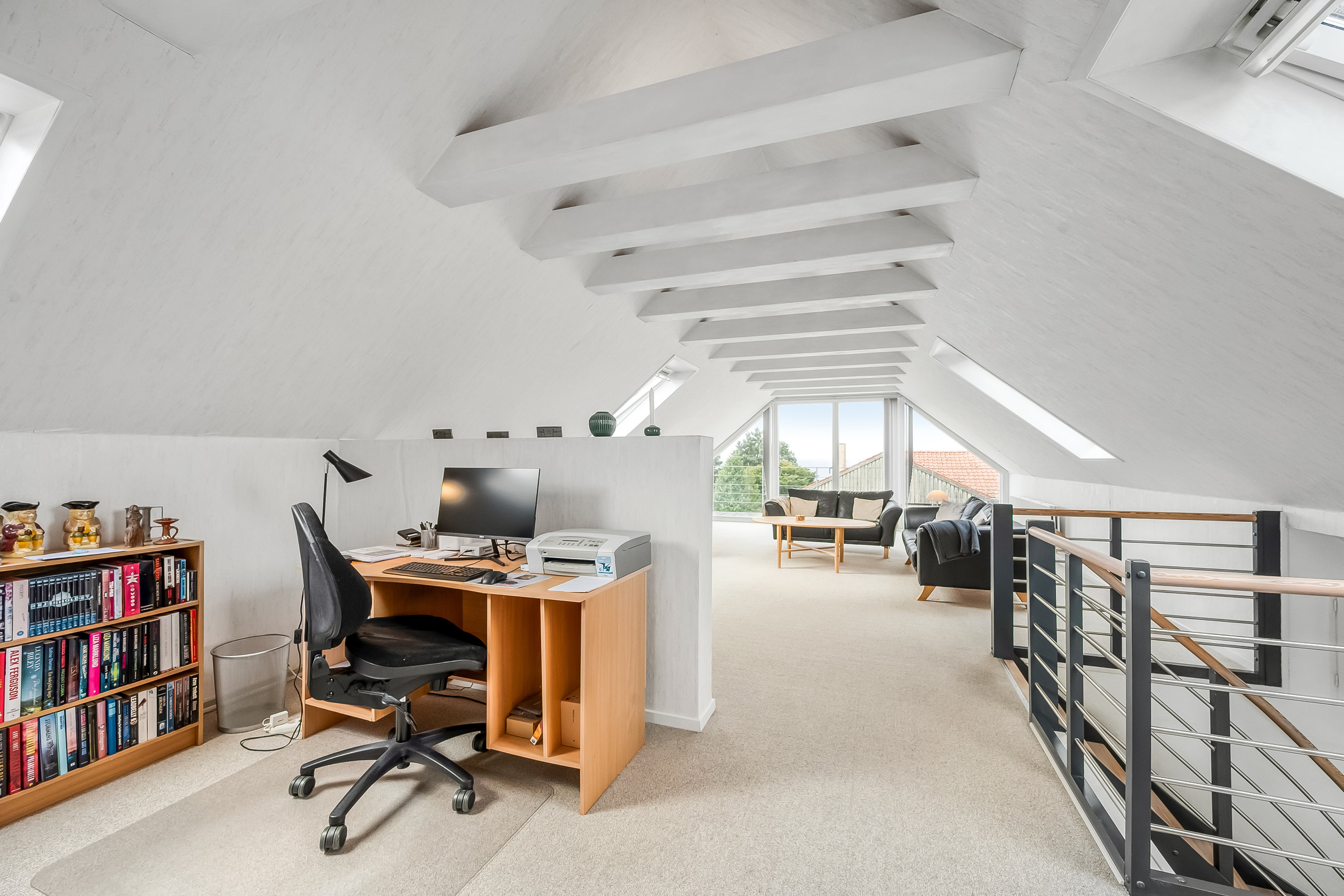 Fremhævet stue billede i fuldskærmstilstand. Billede af Tjørnevej 10, 6950 Ringkøbing