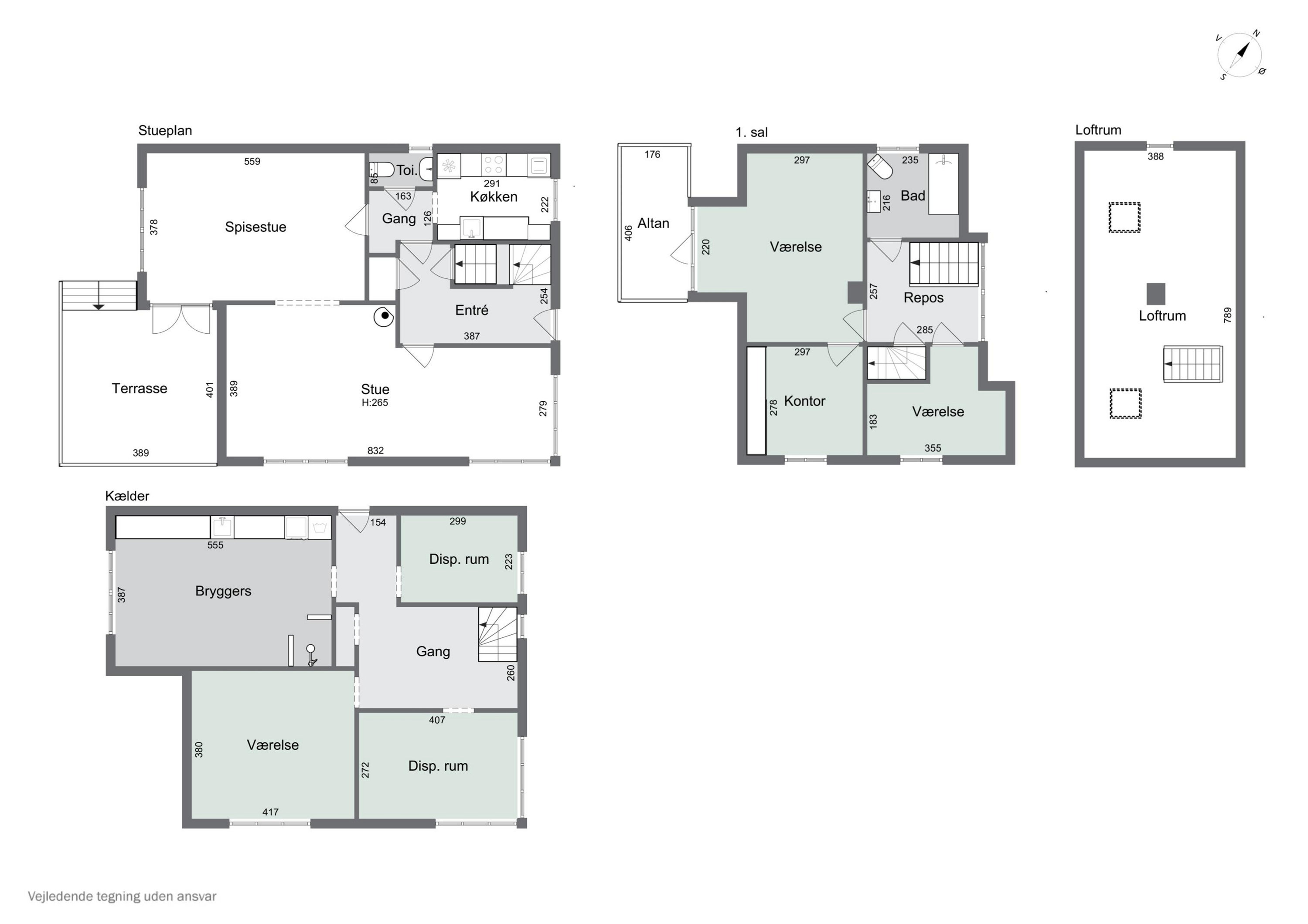 Plantegninger billede af Sorgenfri Allé 1, Dalum, 5250 Odense SV