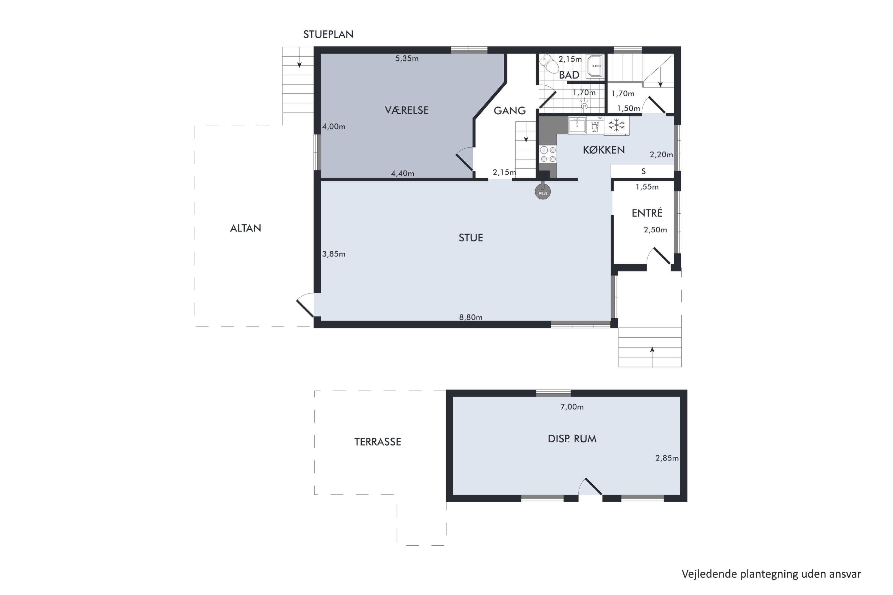 Plantegninger billede af Hobrovej 400, 8920 Randers NV
