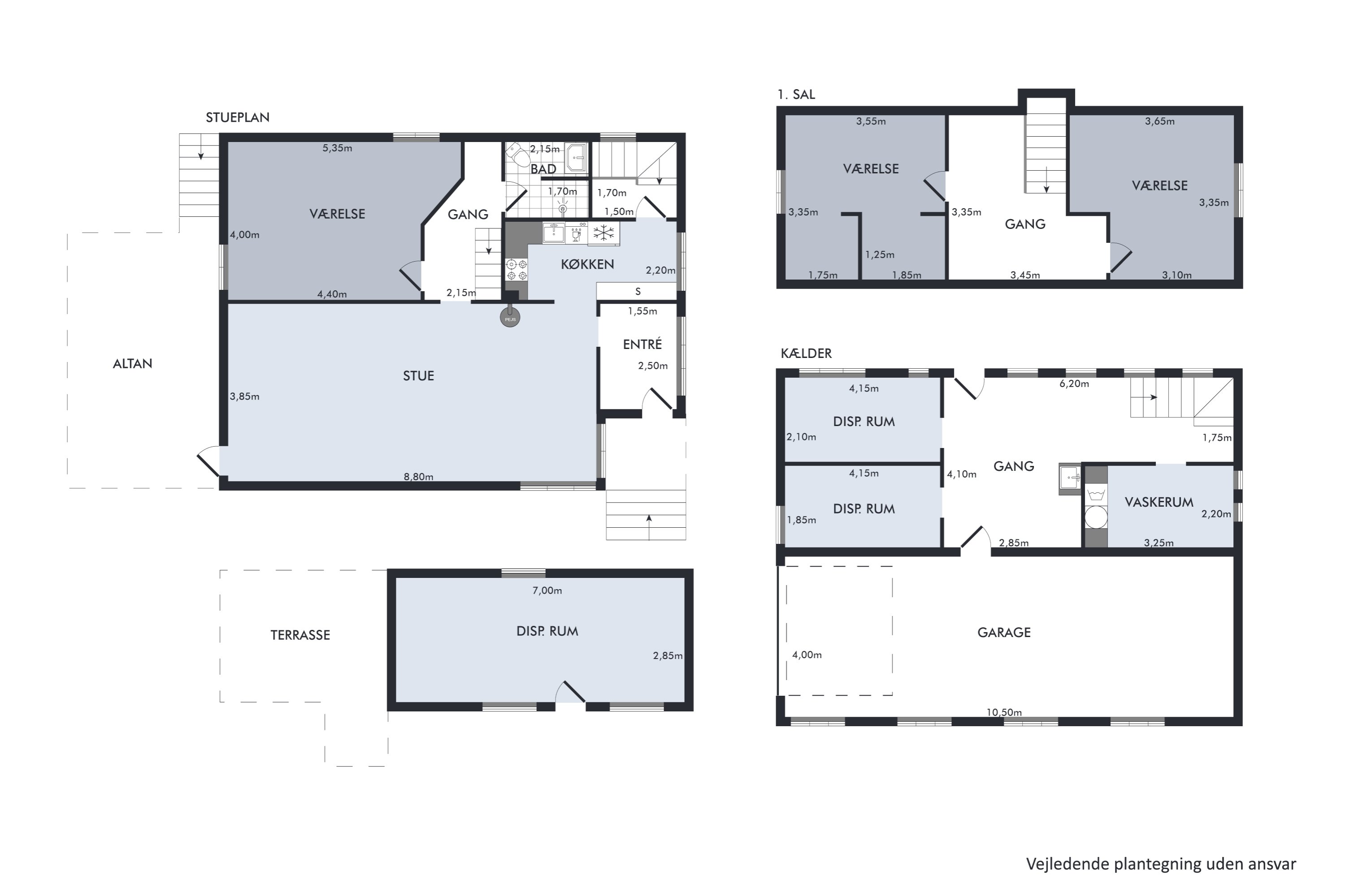 Plantegninger billede af Hobrovej 400, 8920 Randers NV